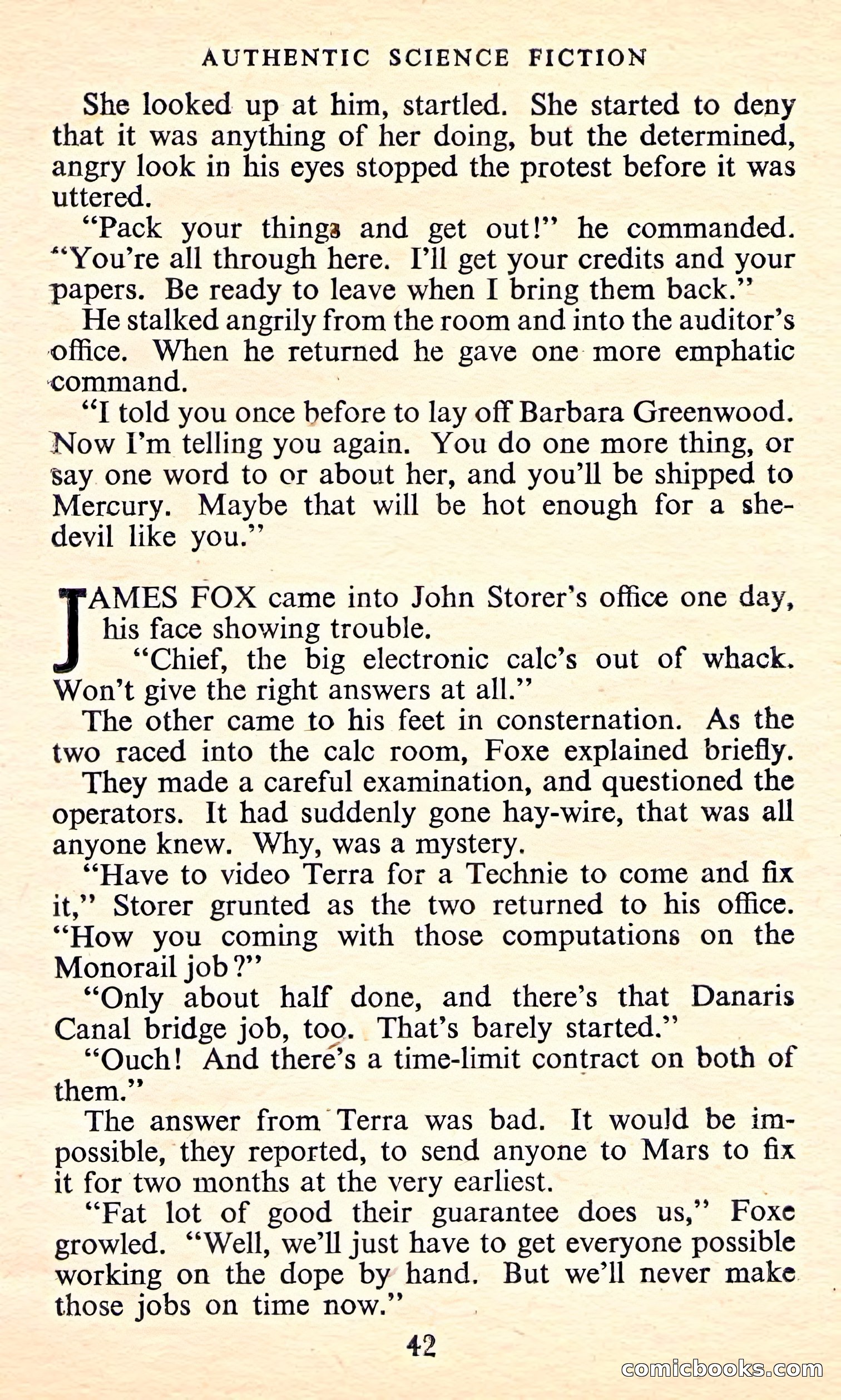 Authentic Science Fiction Monthly, No. 31 — page 43 of 149