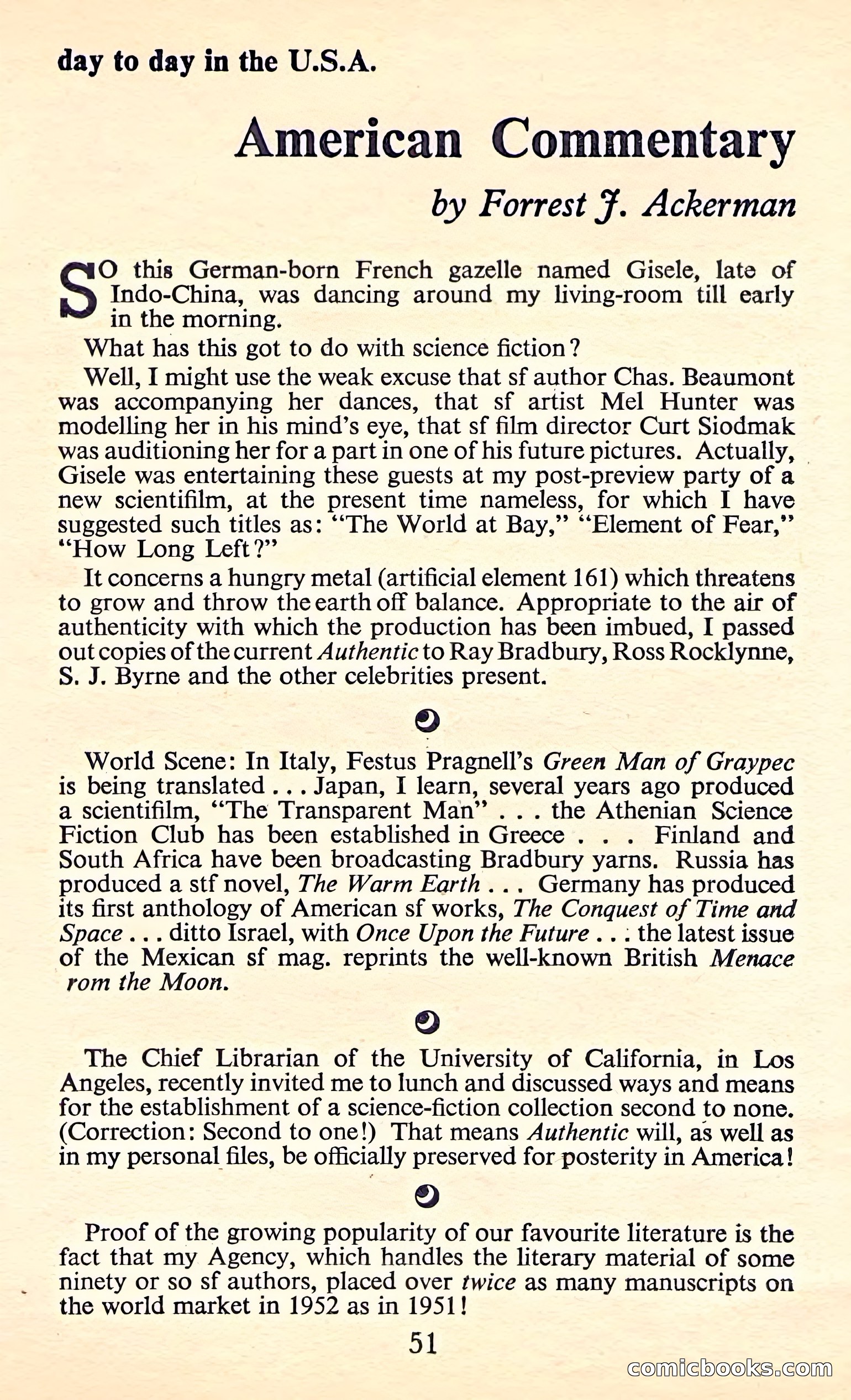 Authentic Science Fiction Monthly, No. 31 — page 52 of 149