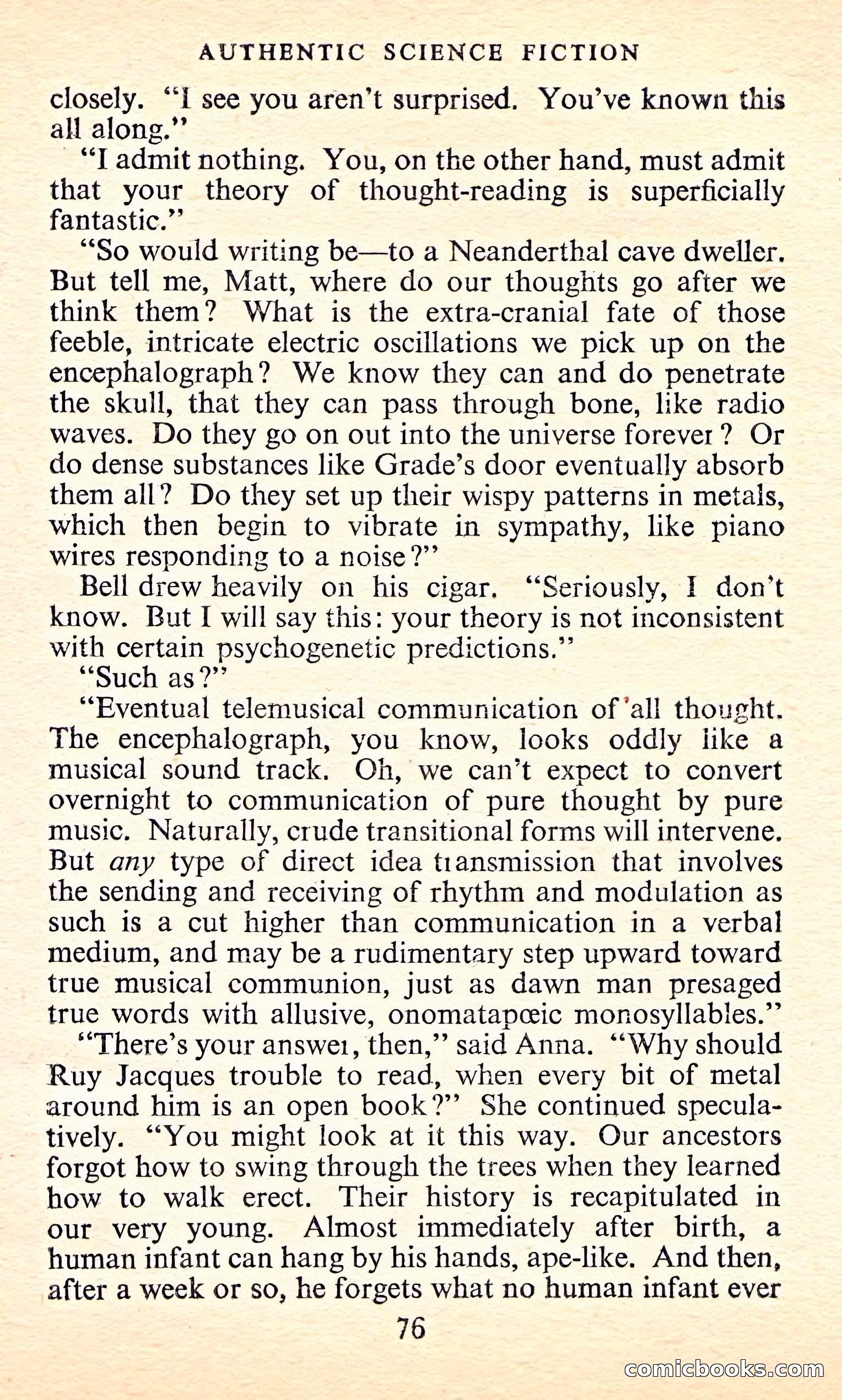 Authentic Science Fiction Monthly, No. 31 — page 77 of 149