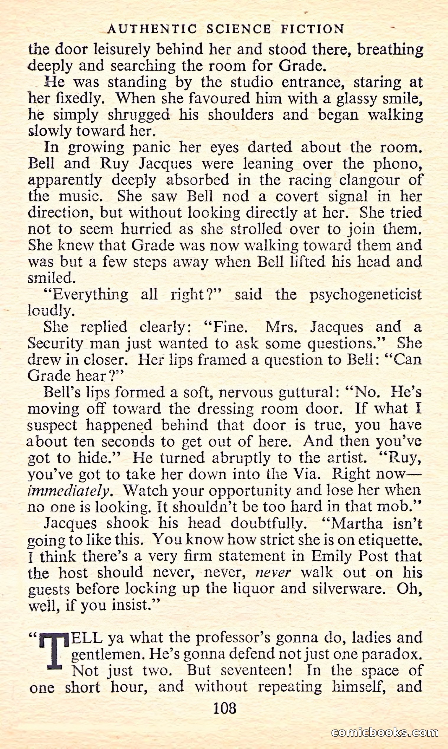 Authentic Science Fiction Monthly, No. 31 — page 109 of 149