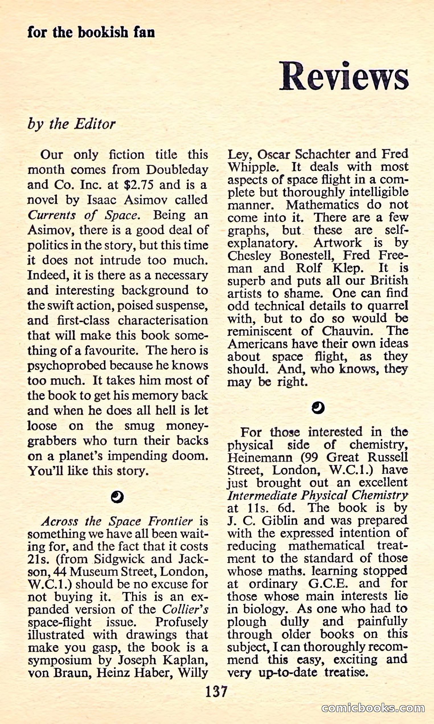 Authentic Science Fiction Monthly, No. 31 — page 138 of 149