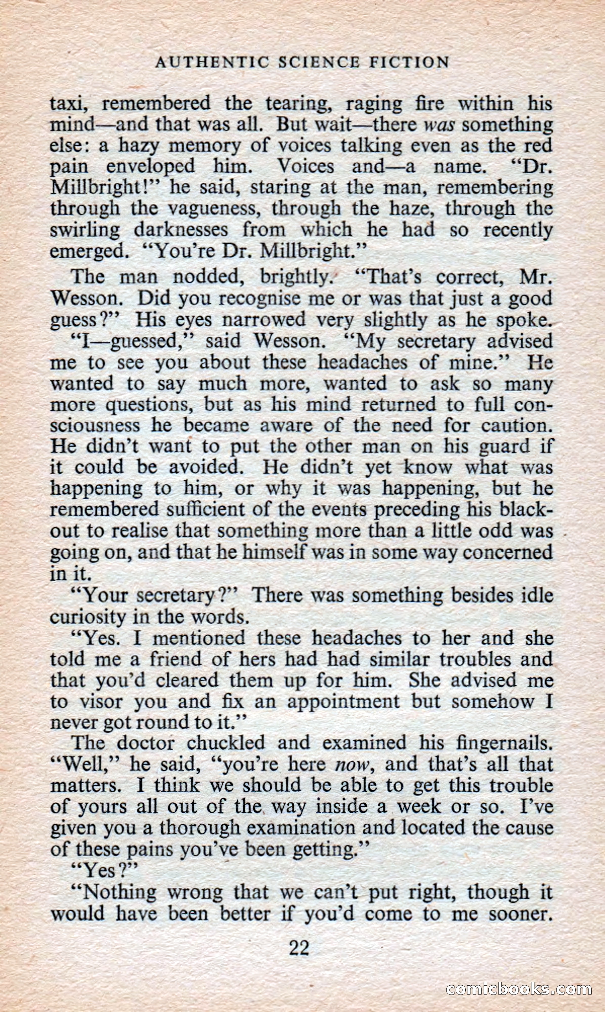 Authentic Science Fiction Monthly No. 37 — page 23 of 146