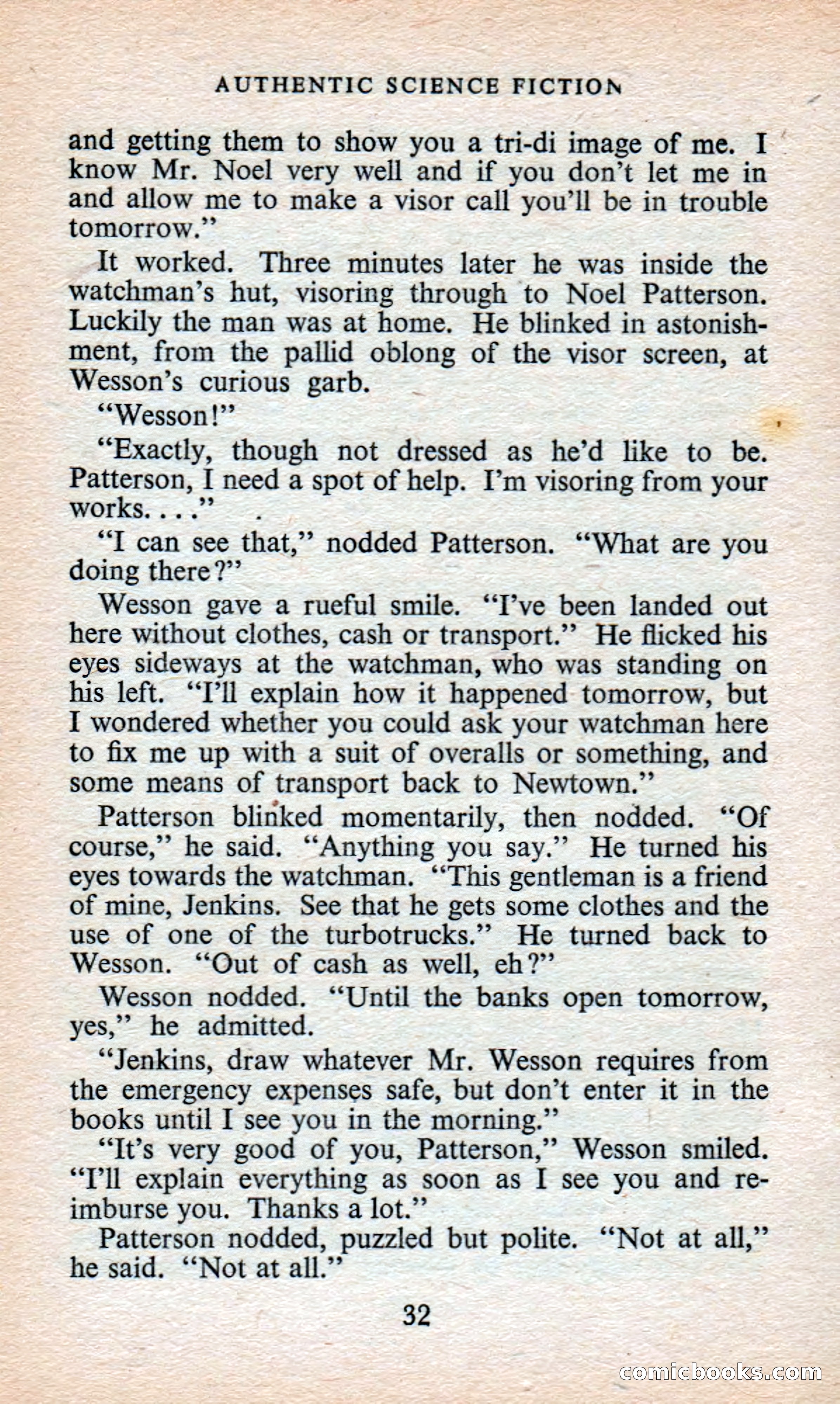 Authentic Science Fiction Monthly No. 37 — page 33 of 146