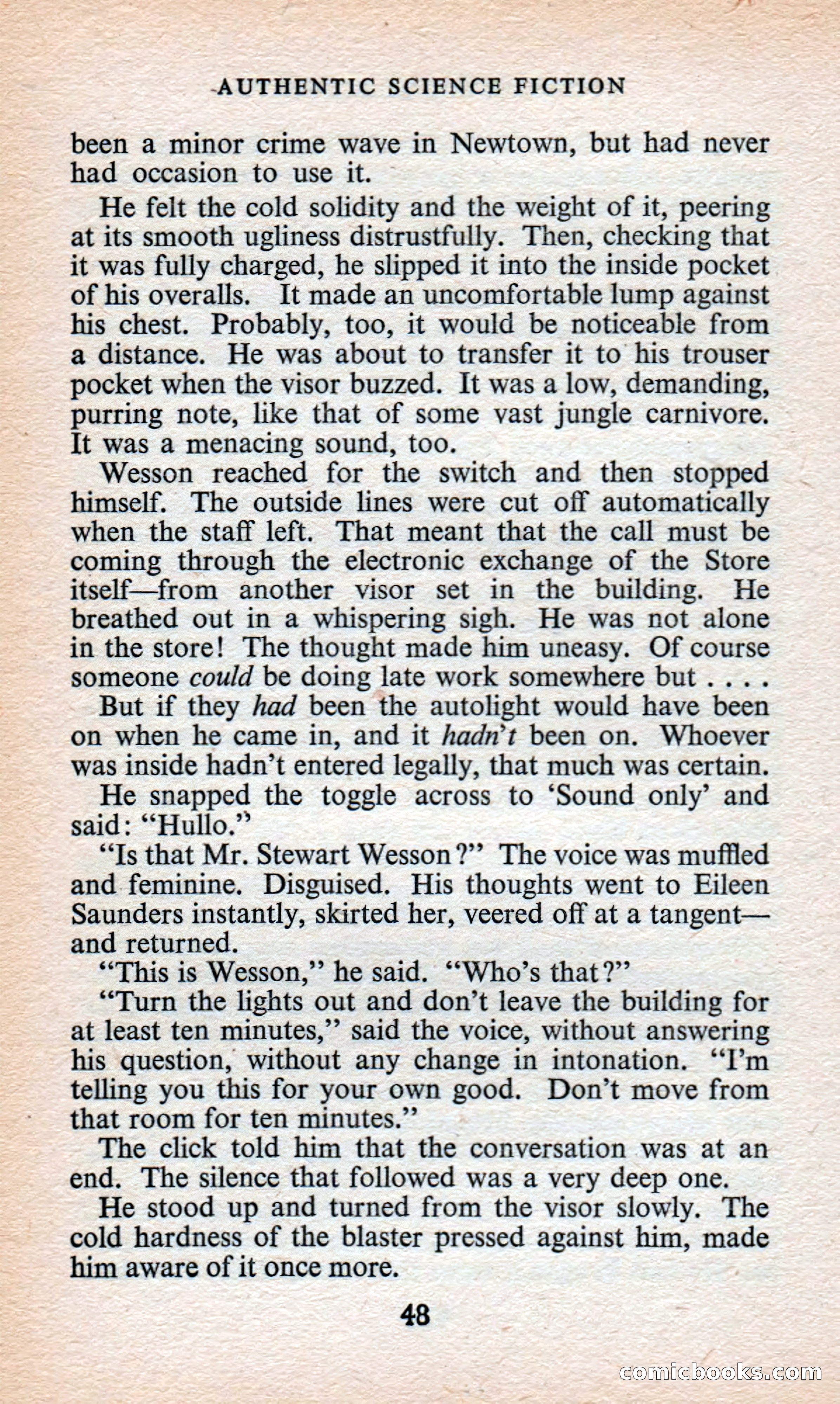Authentic Science Fiction Monthly No. 37 — page 49 of 146