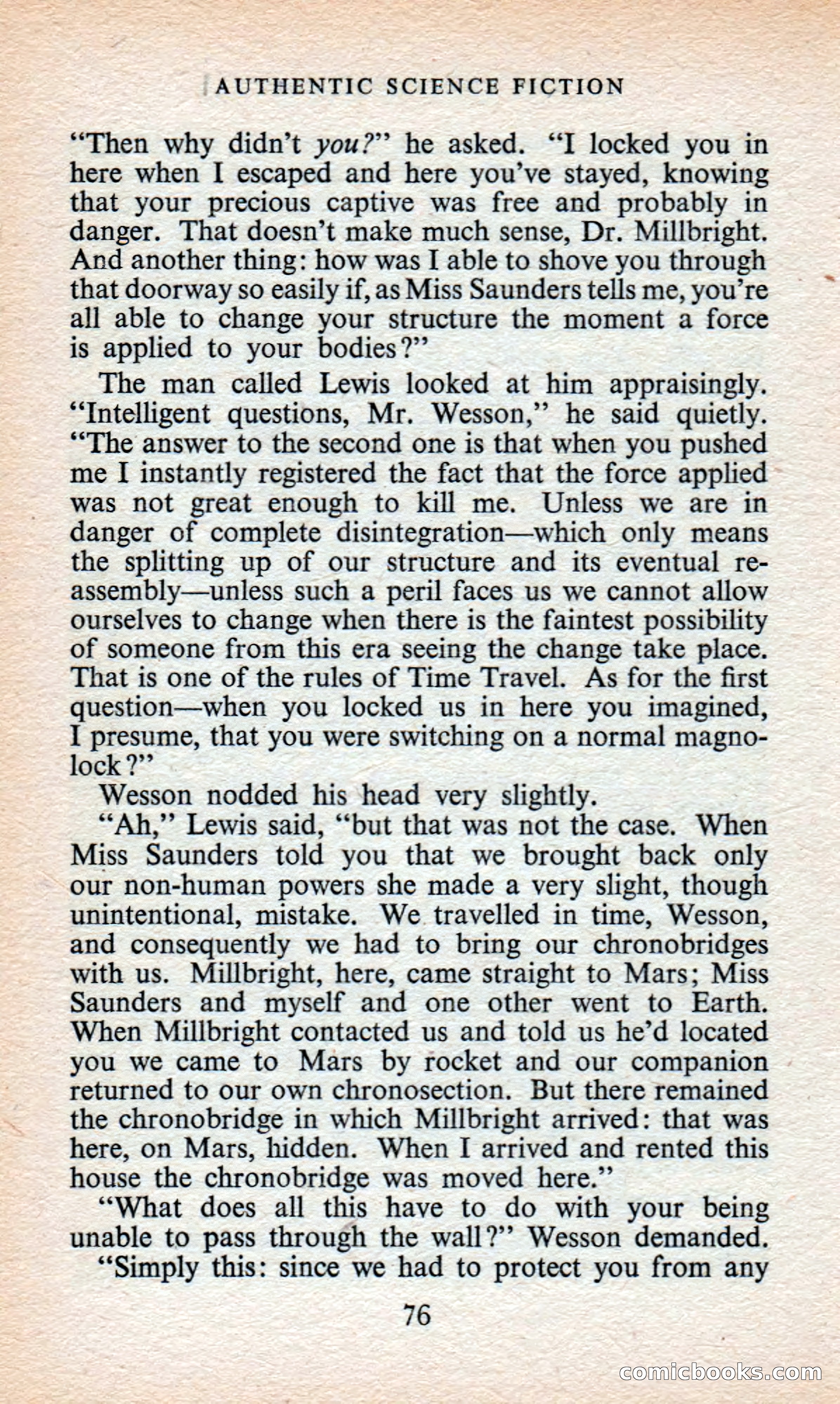 Authentic Science Fiction Monthly No. 37 — page 77 of 146