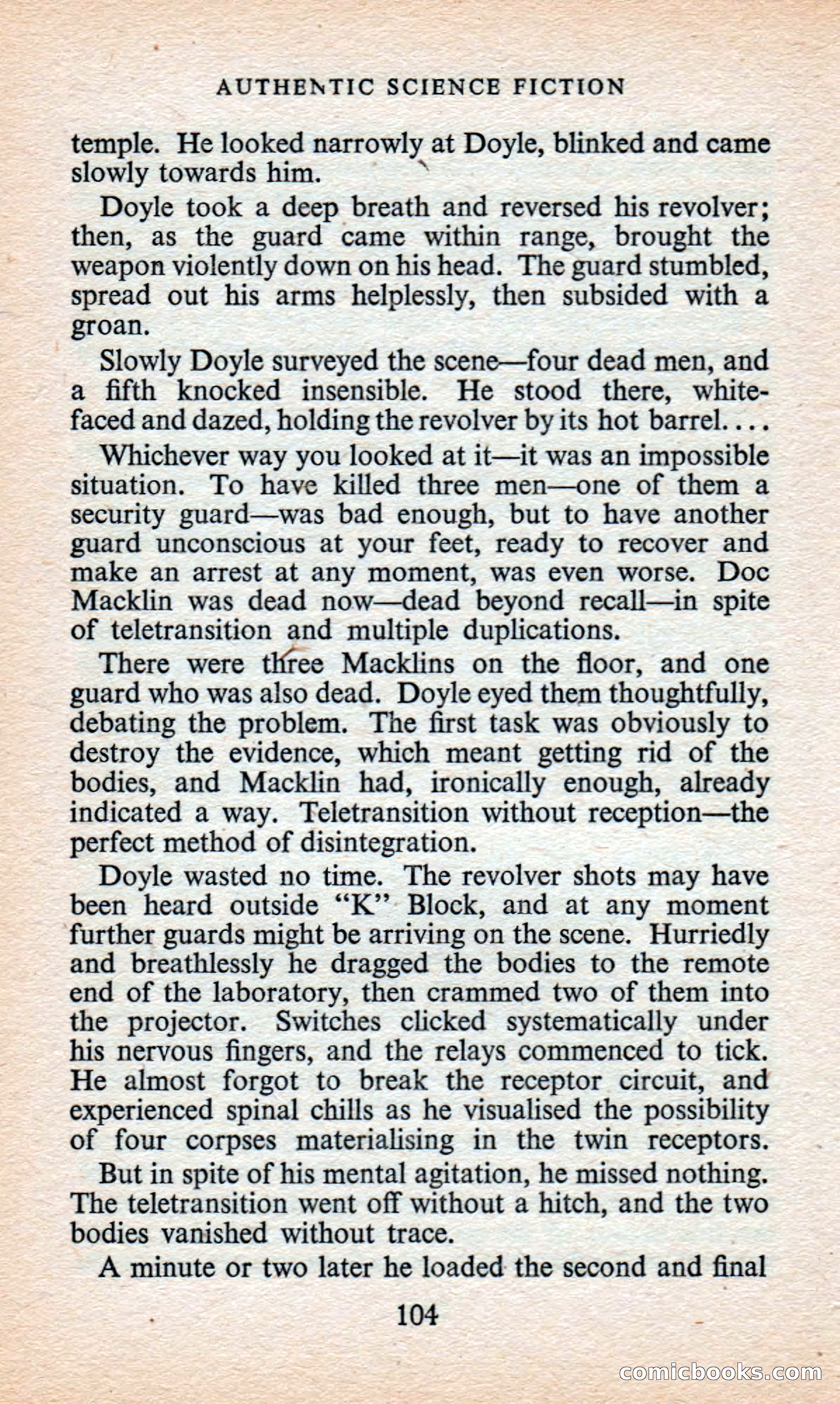 Authentic Science Fiction Monthly No. 37 — page 105 of 146
