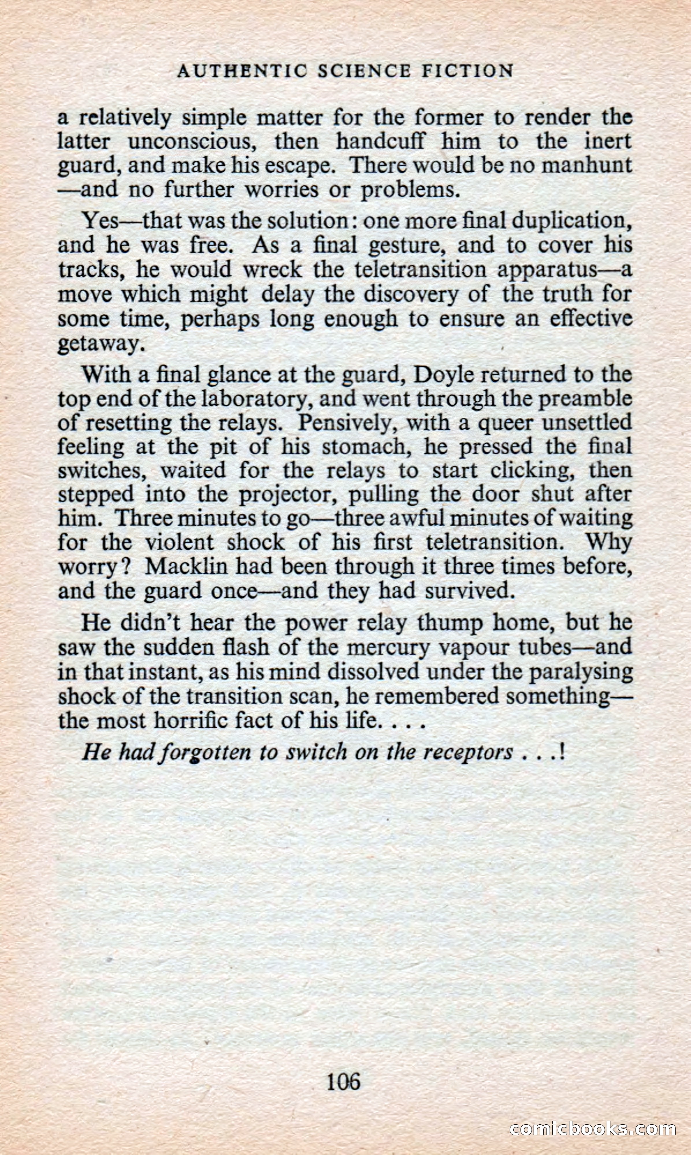 Authentic Science Fiction Monthly No. 37 — page 107 of 146