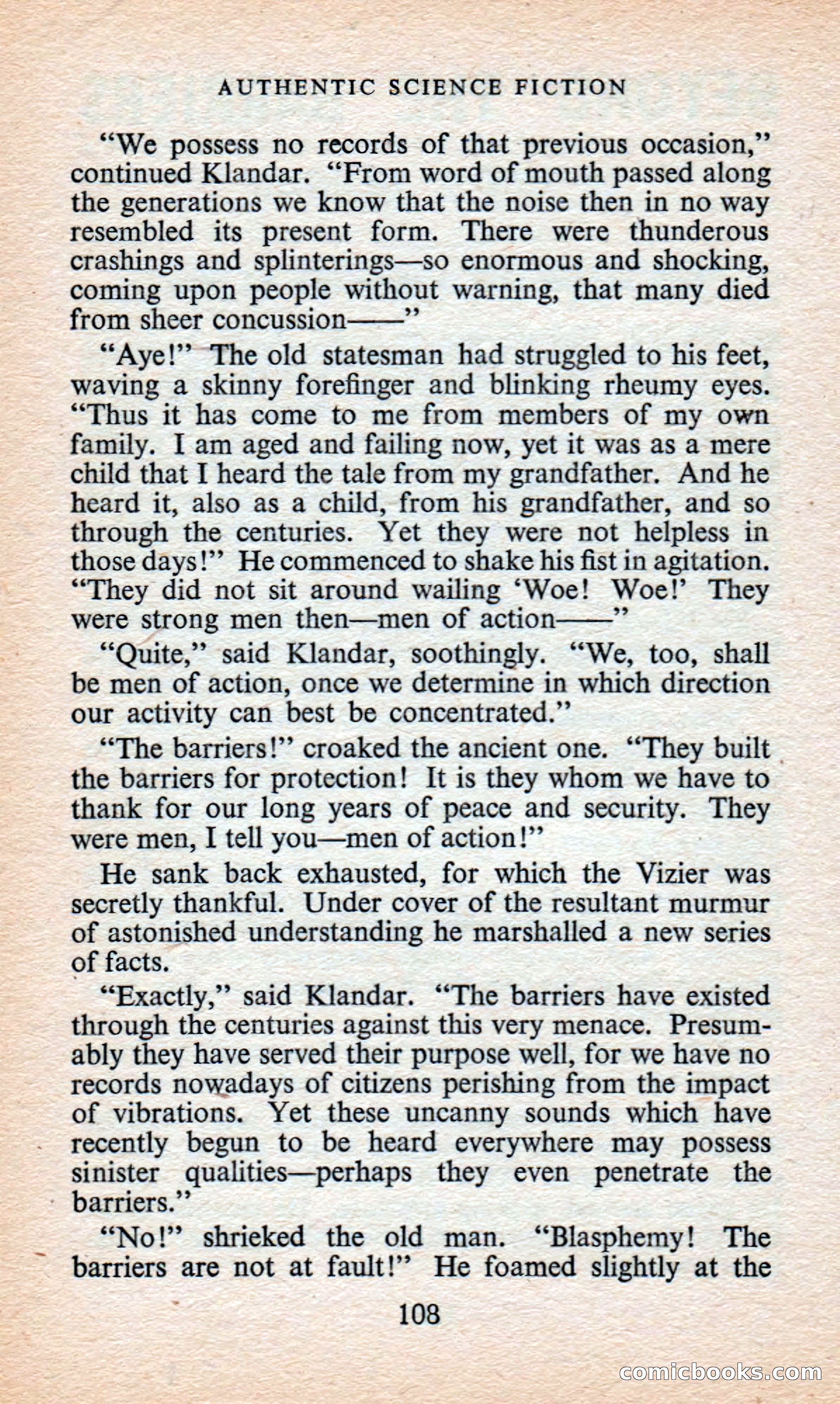 Authentic Science Fiction Monthly No. 37 — page 109 of 146
