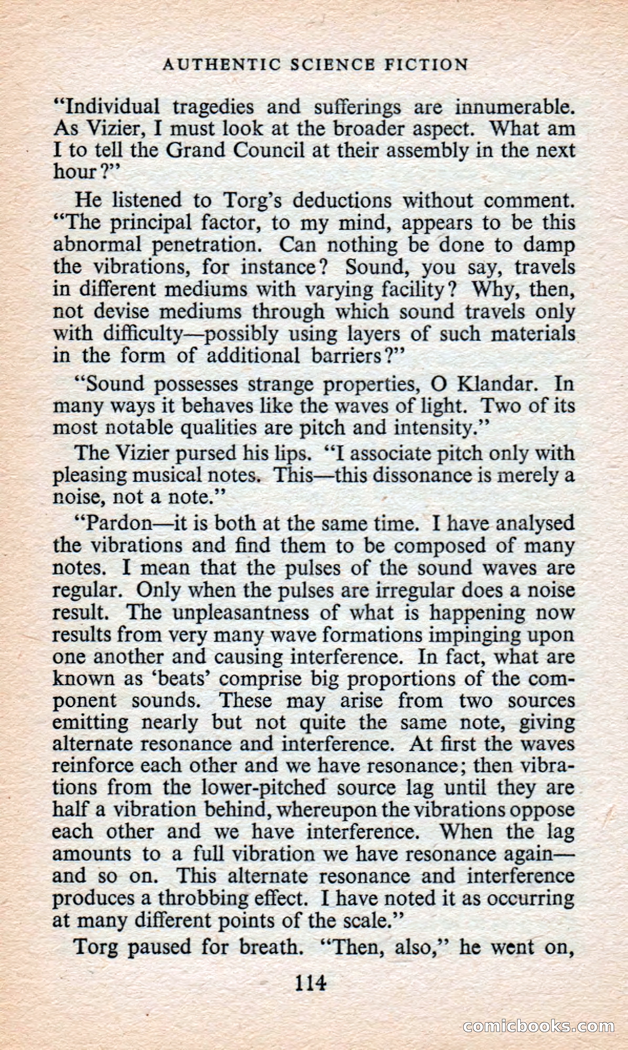 Authentic Science Fiction Monthly No. 37 — page 115 of 146