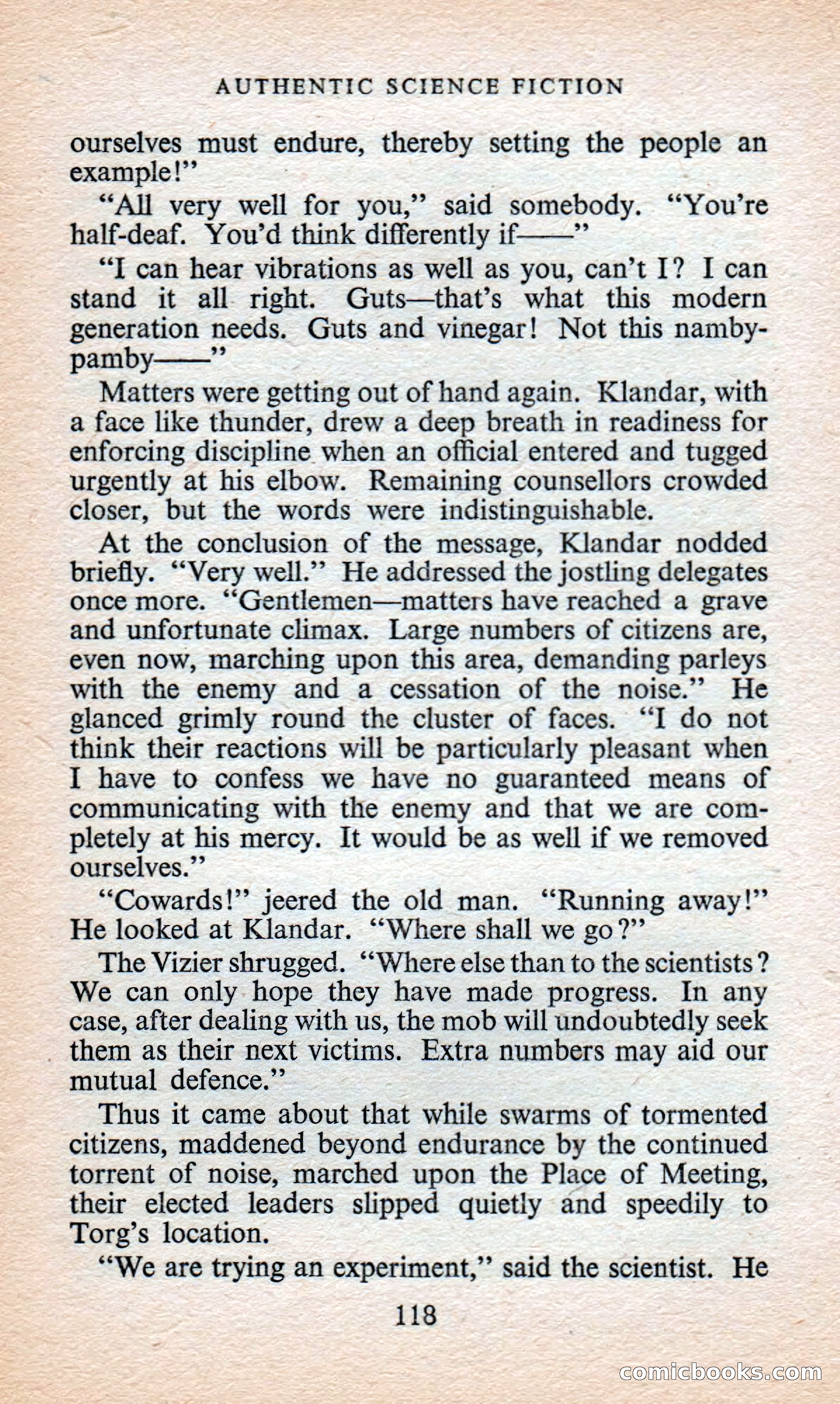 Authentic Science Fiction Monthly No. 37 — page 119 of 146