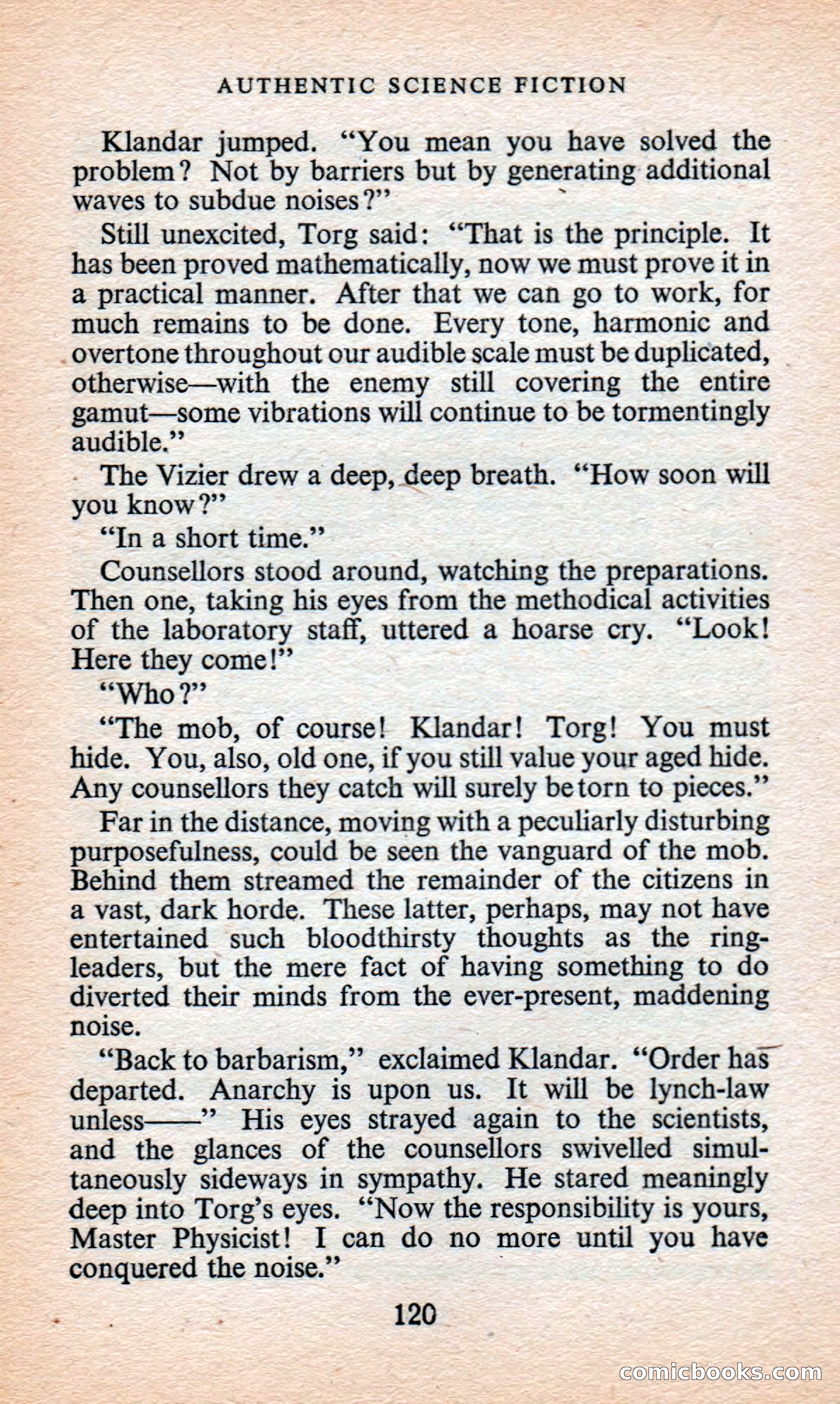 Authentic Science Fiction Monthly No. 37 — page 121 of 146