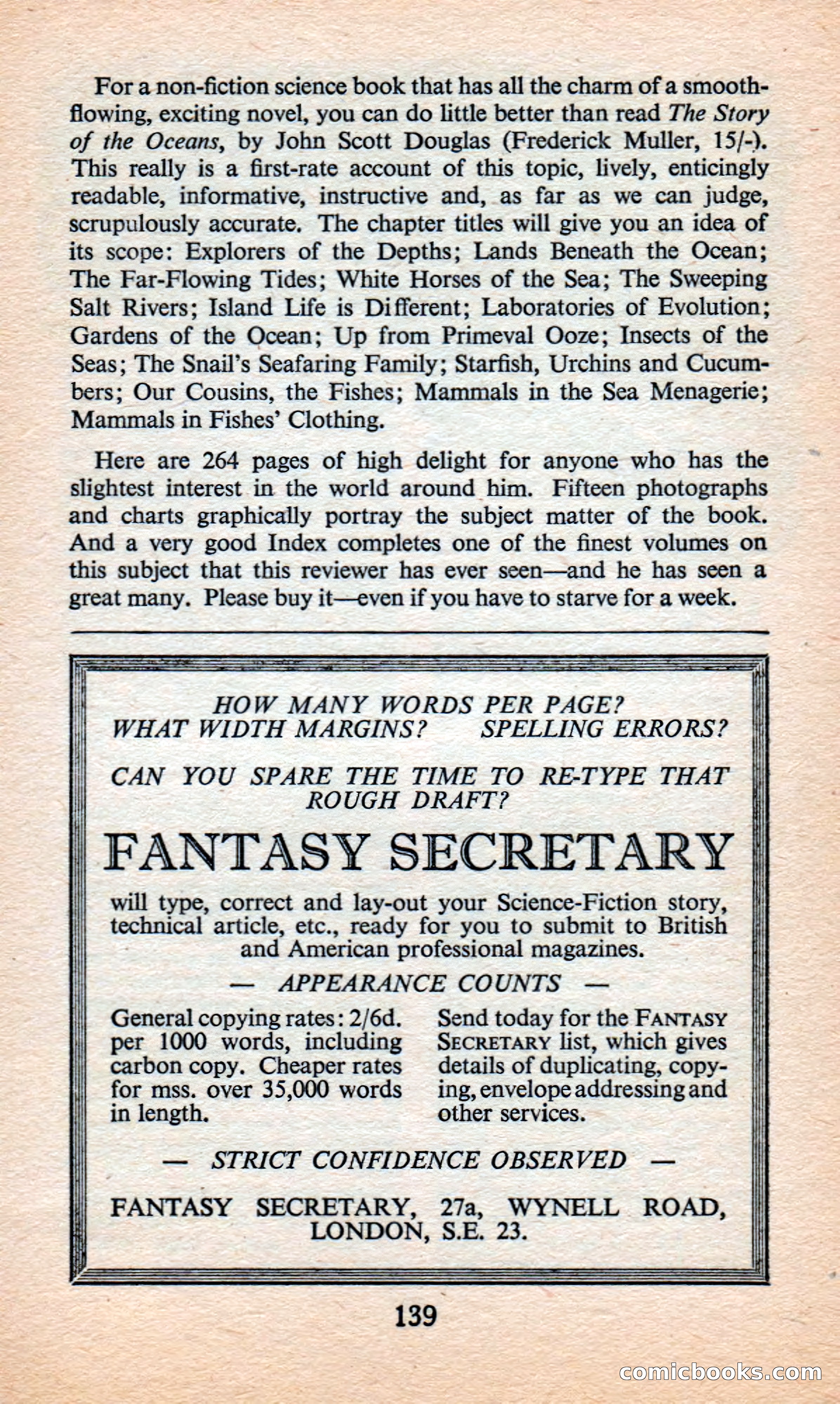 Authentic Science Fiction Monthly No. 37 — page 140 of 146