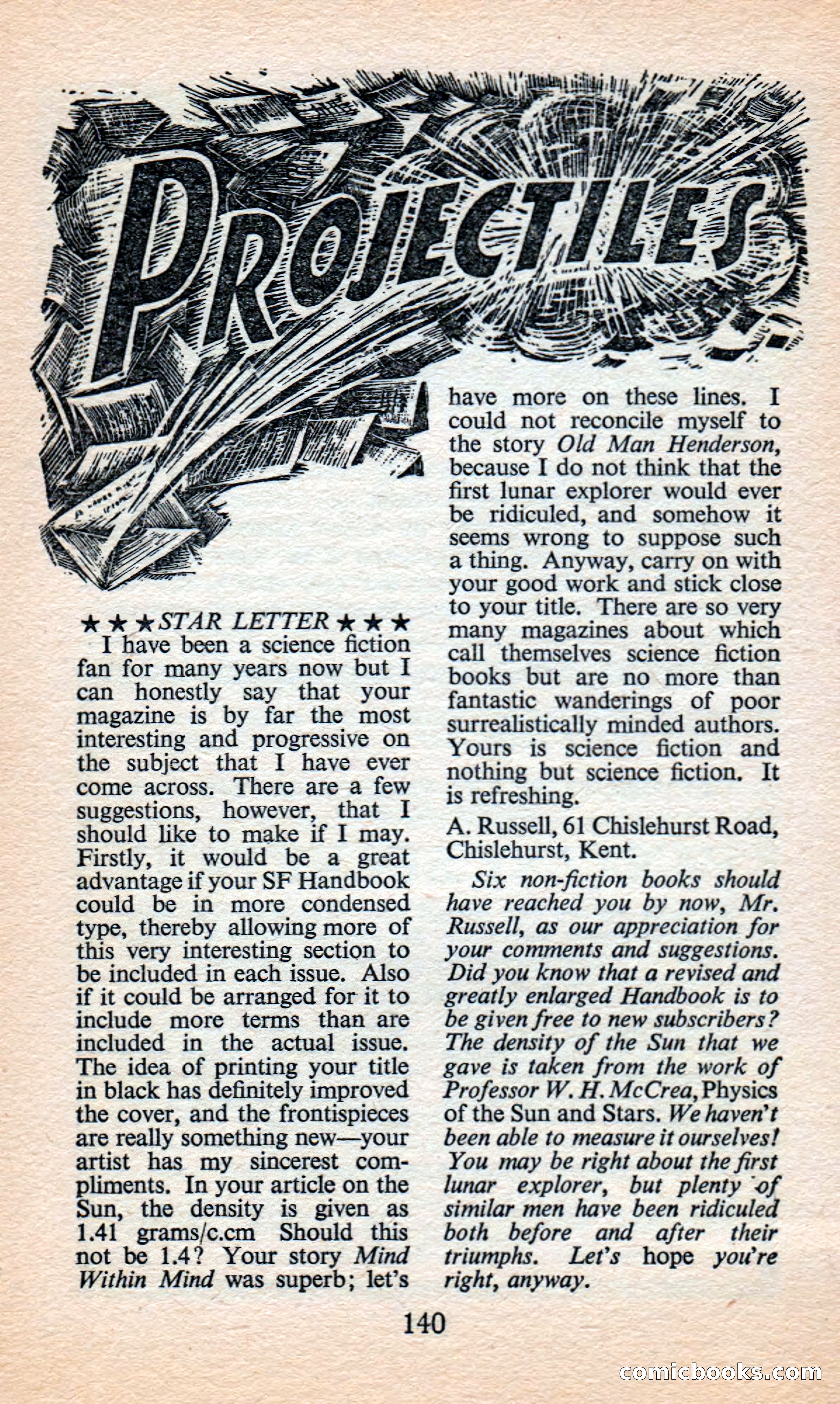 Authentic Science Fiction Monthly No. 37 — page 141 of 146