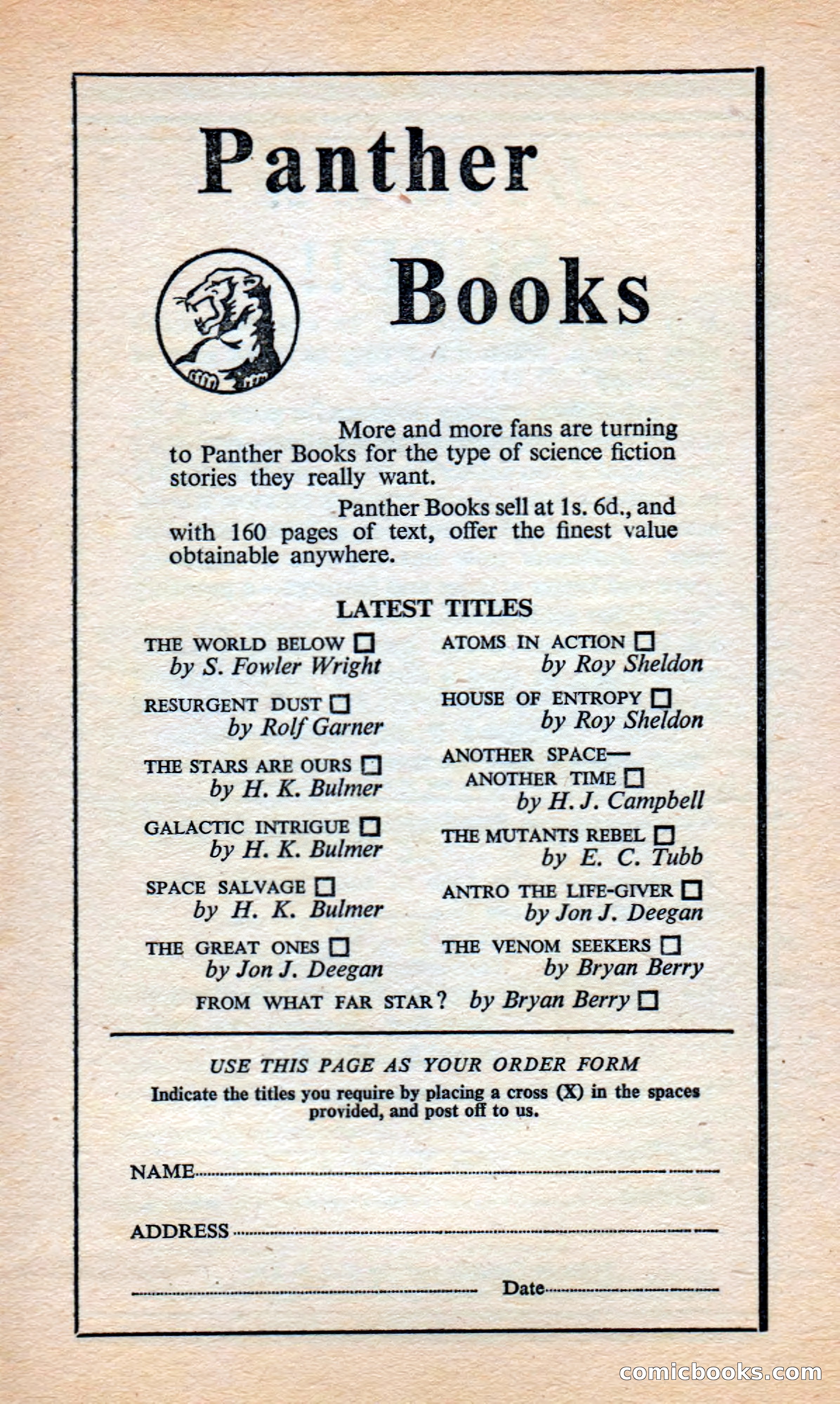 Authentic Science Fiction Monthly No. 37 — page 144 of 146