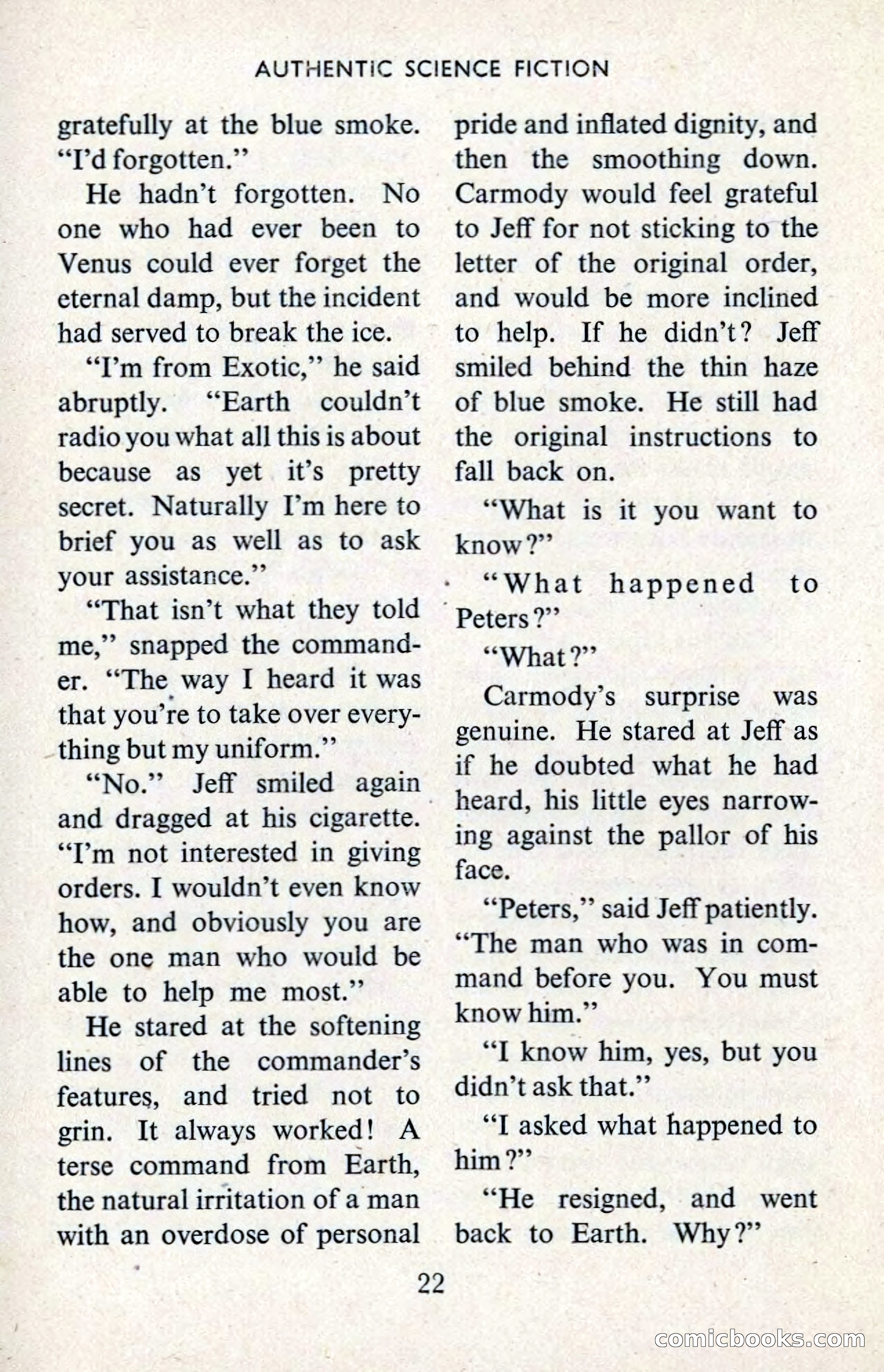 Authentic Science Fiction Monthly No. 39 — page 23 of 146