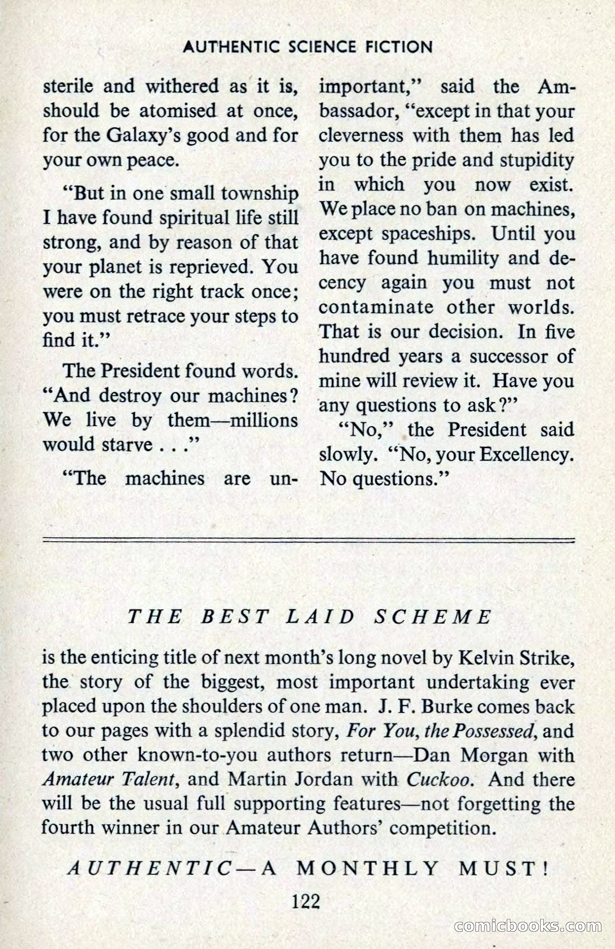 Authentic Science Fiction Monthly No. 39 — page 123 of 146