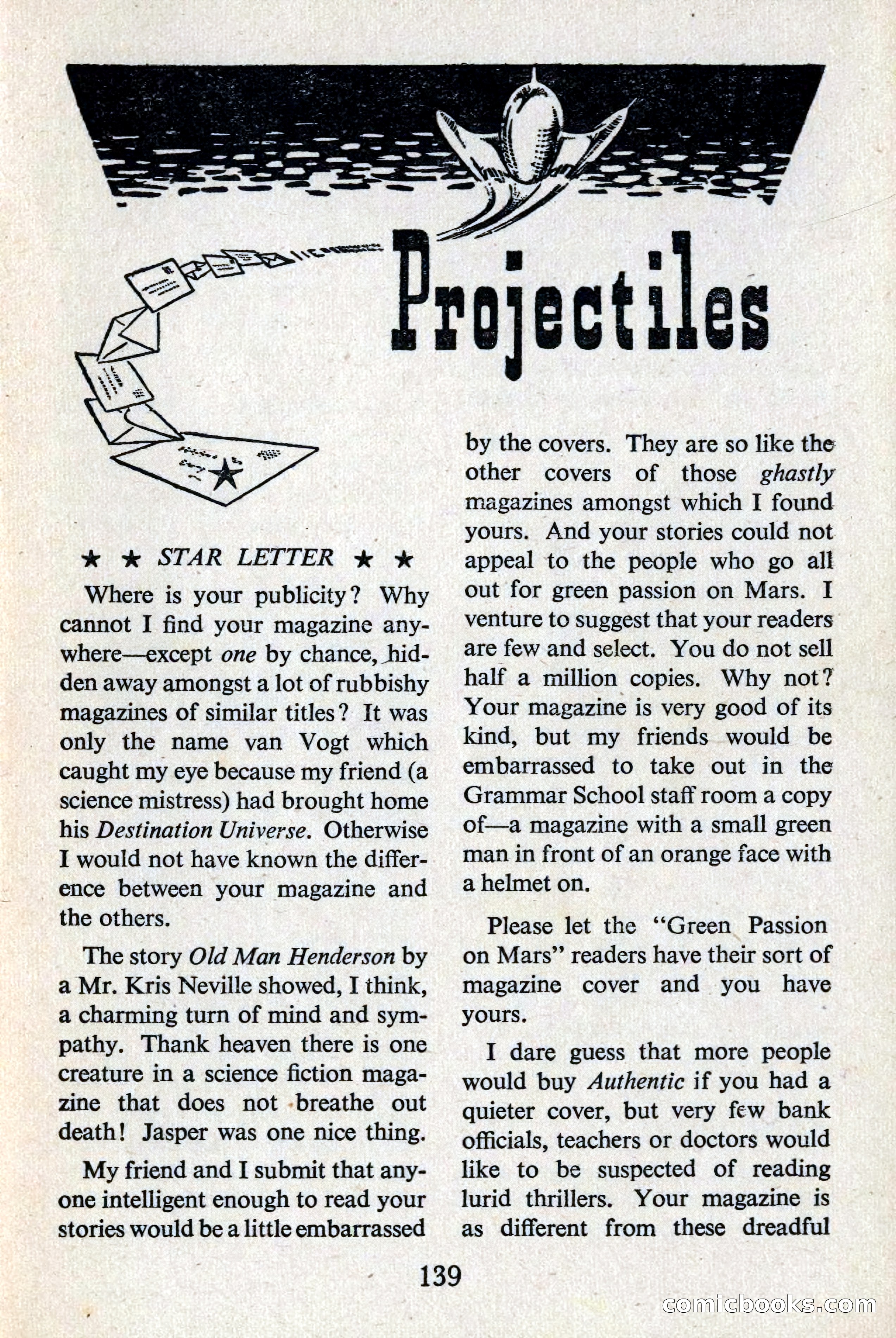 Authentic Science Fiction Monthly No. 39 — page 140 of 146