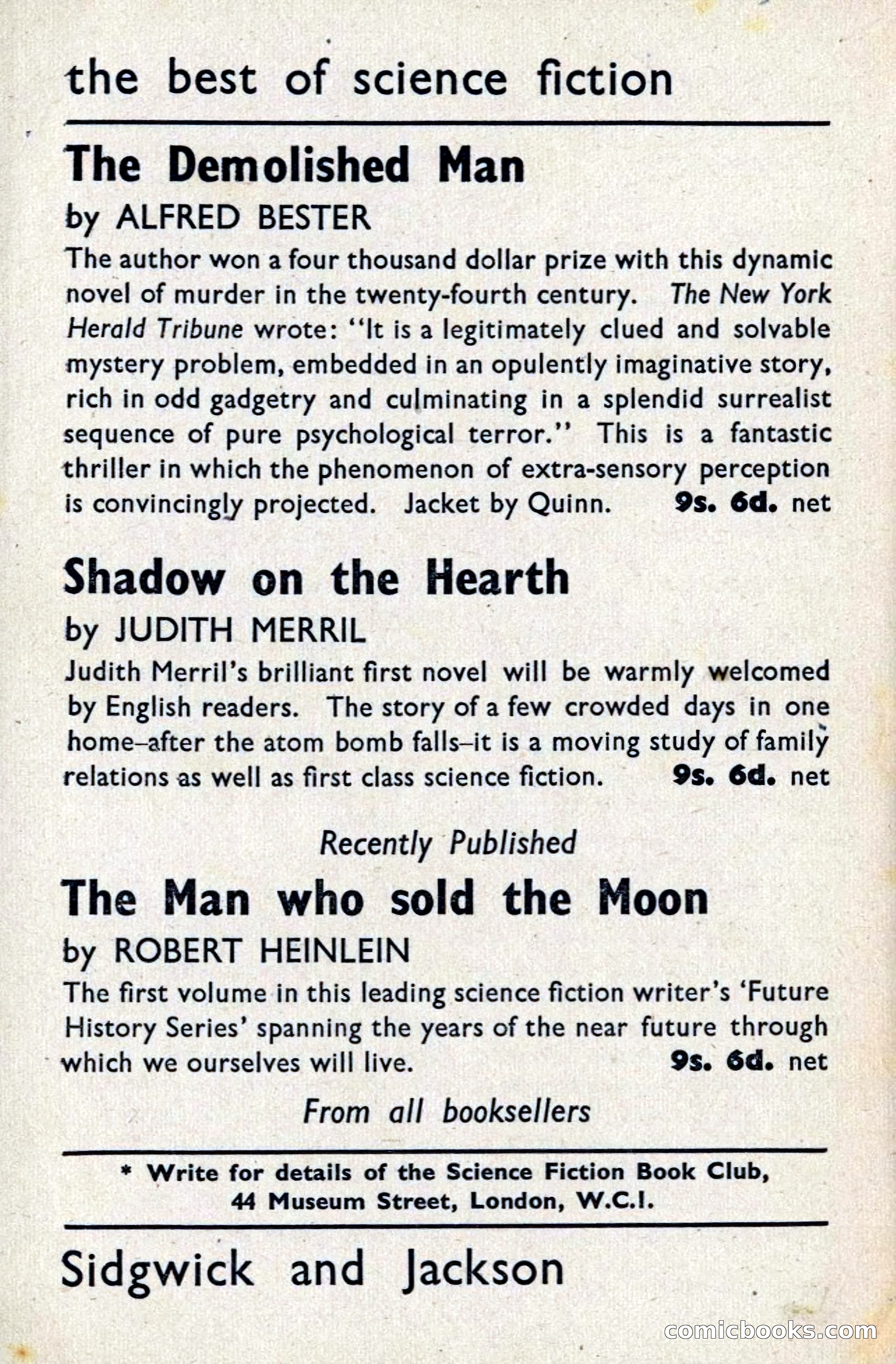 Authentic Science Fiction Monthly No. 39 — page 143 of 146