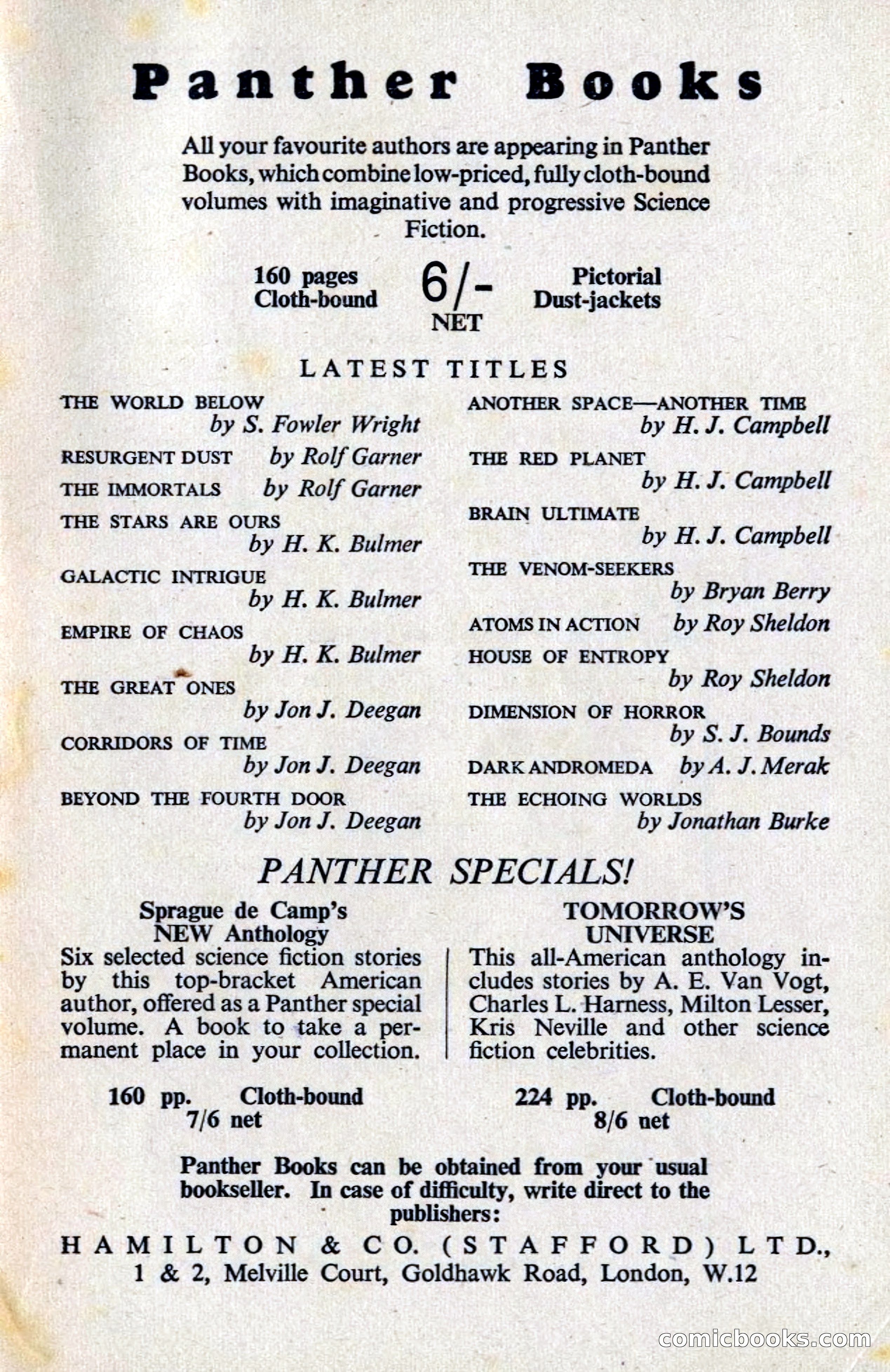 Authentic Science Fiction Monthly No. 39 — page 144 of 146