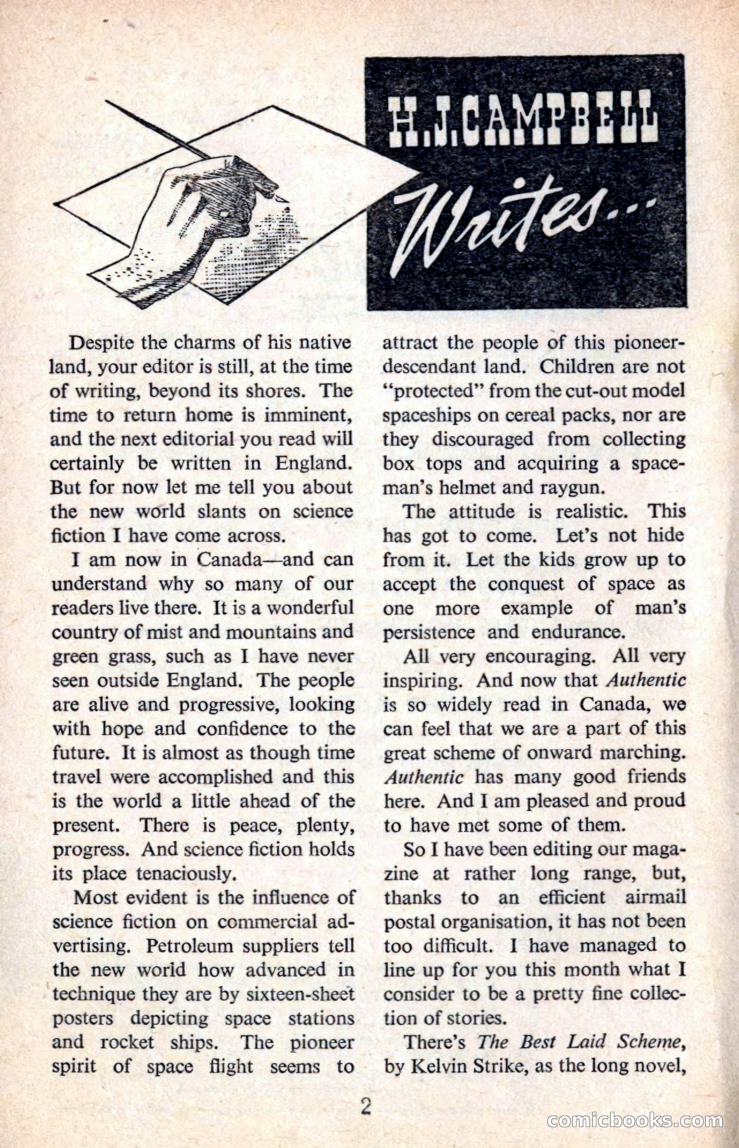 Authentic Science Fiction Monthly No. 40 — page 3 of 146