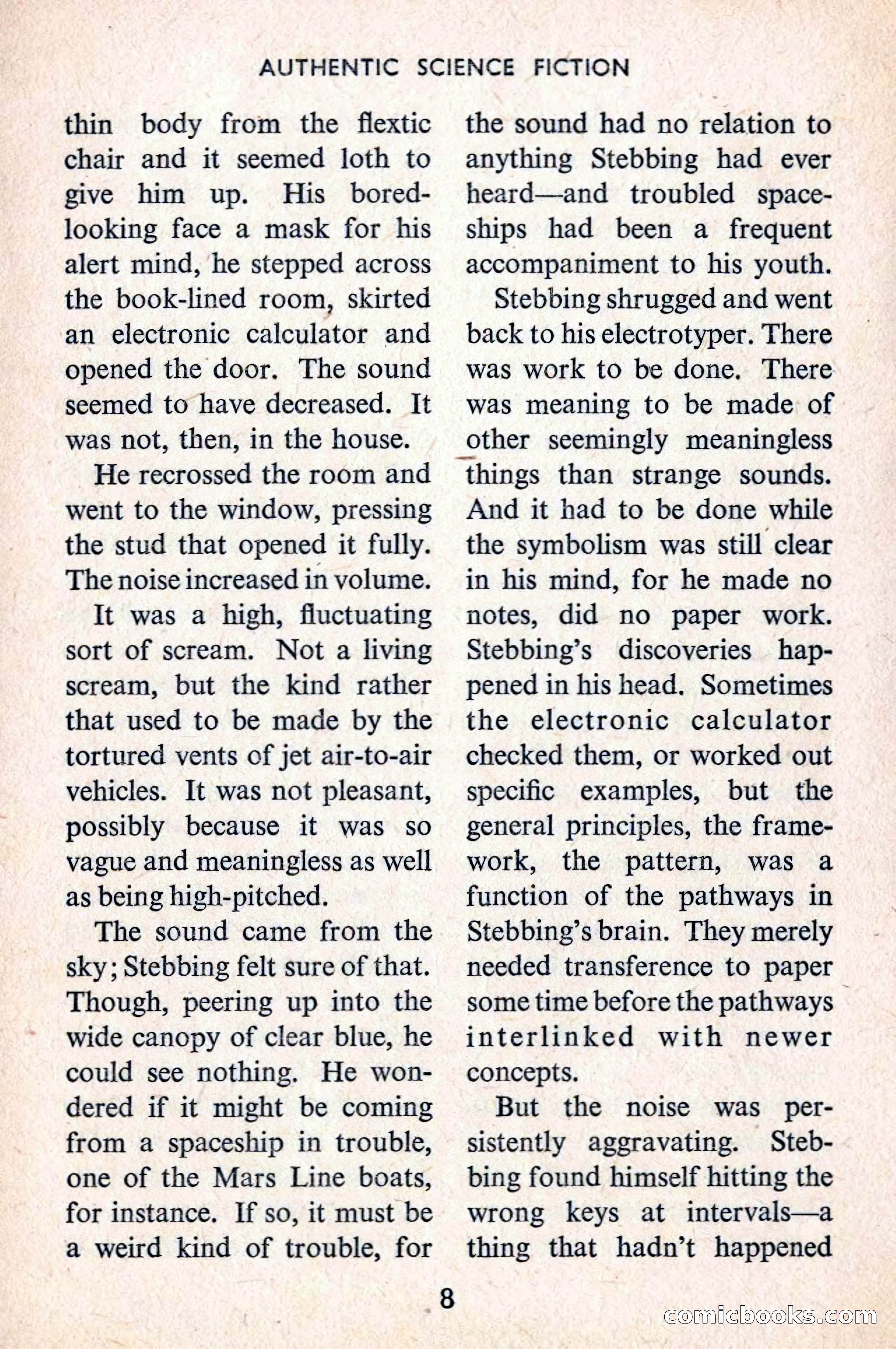Authentic Science Fiction Monthly No. 40 — page 9 of 146