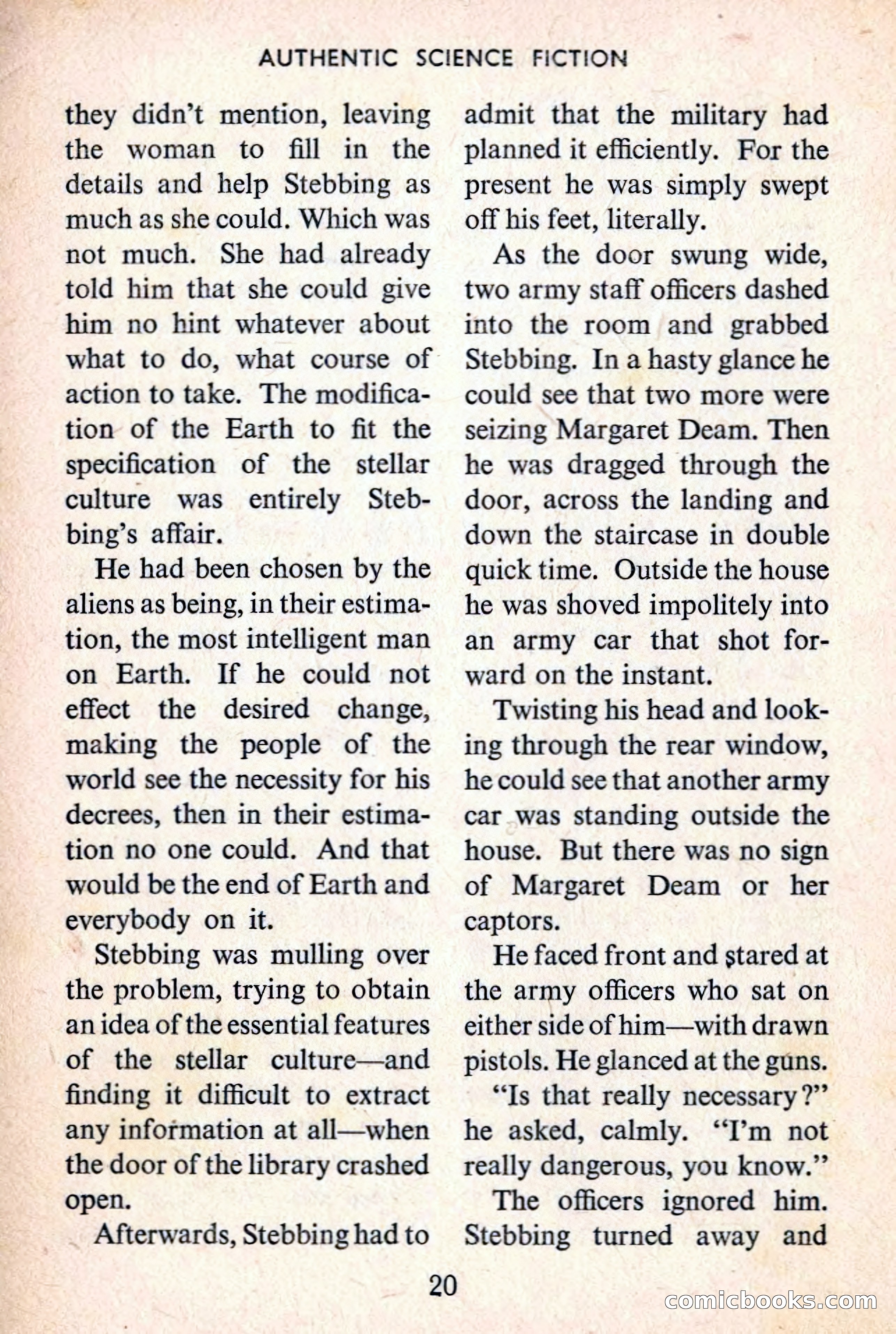 Authentic Science Fiction Monthly No. 40 — page 21 of 146