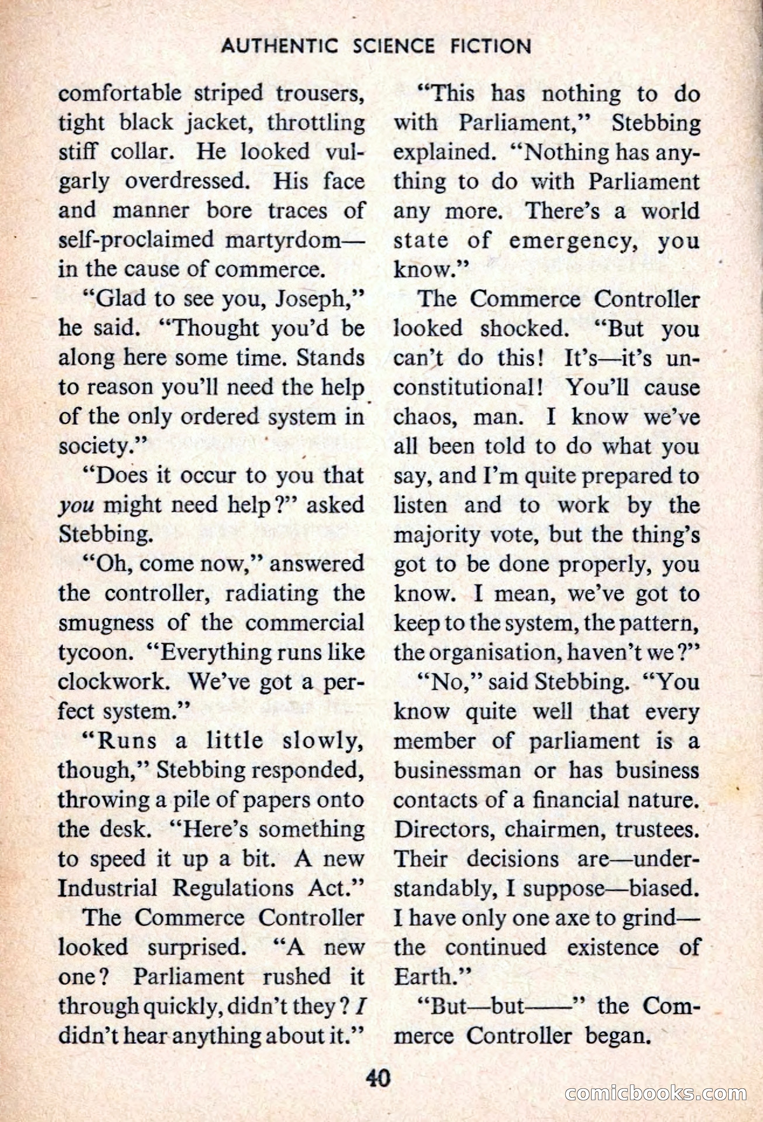 Authentic Science Fiction Monthly No. 40 — page 41 of 146