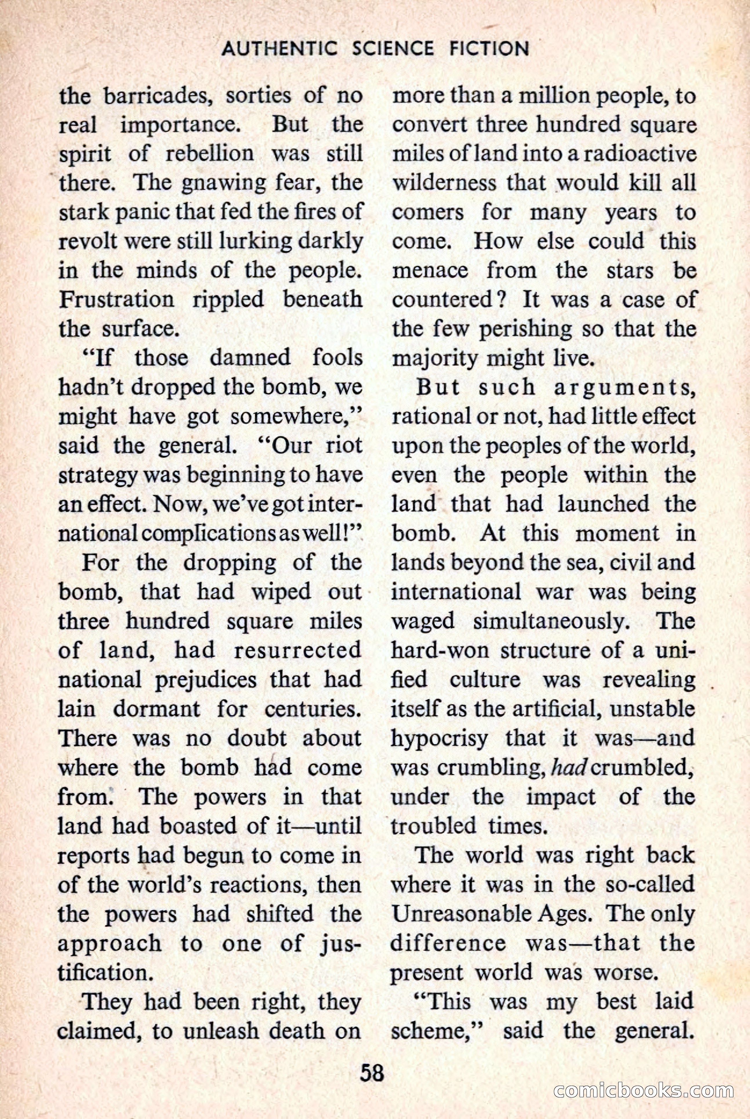 Authentic Science Fiction Monthly No. 40 — page 59 of 146
