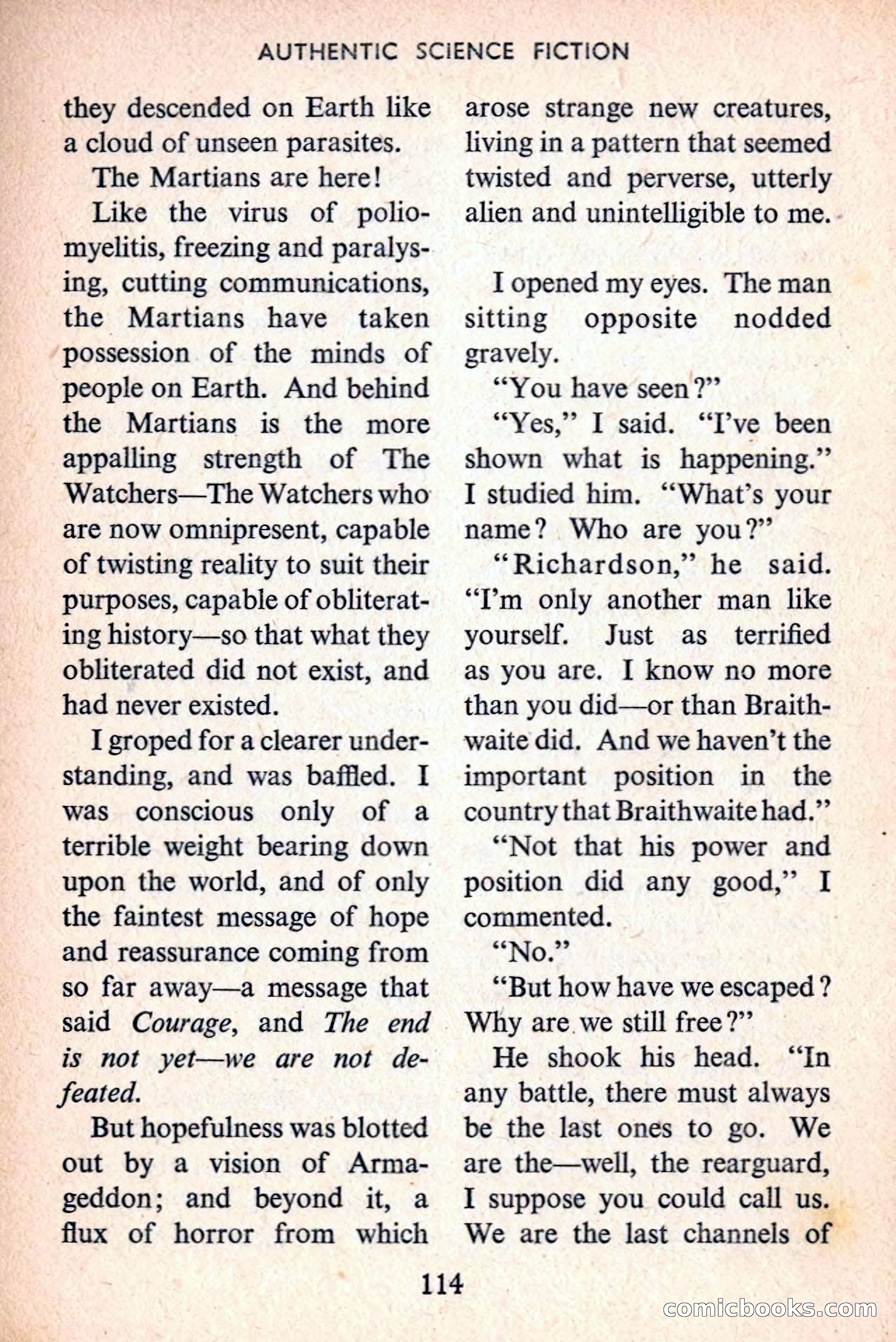 Authentic Science Fiction Monthly No. 40 — page 115 of 146