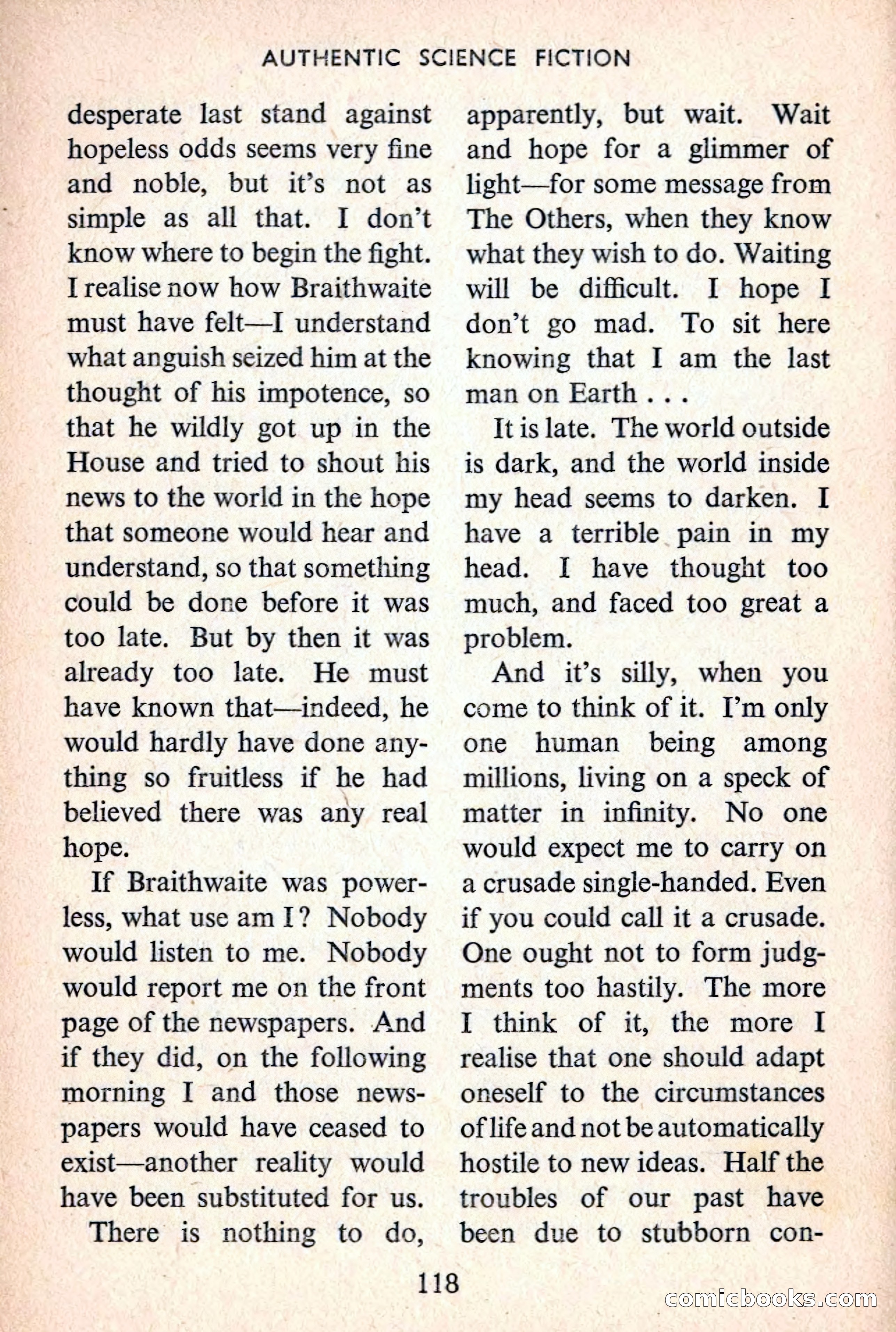 Authentic Science Fiction Monthly No. 40 — page 119 of 146