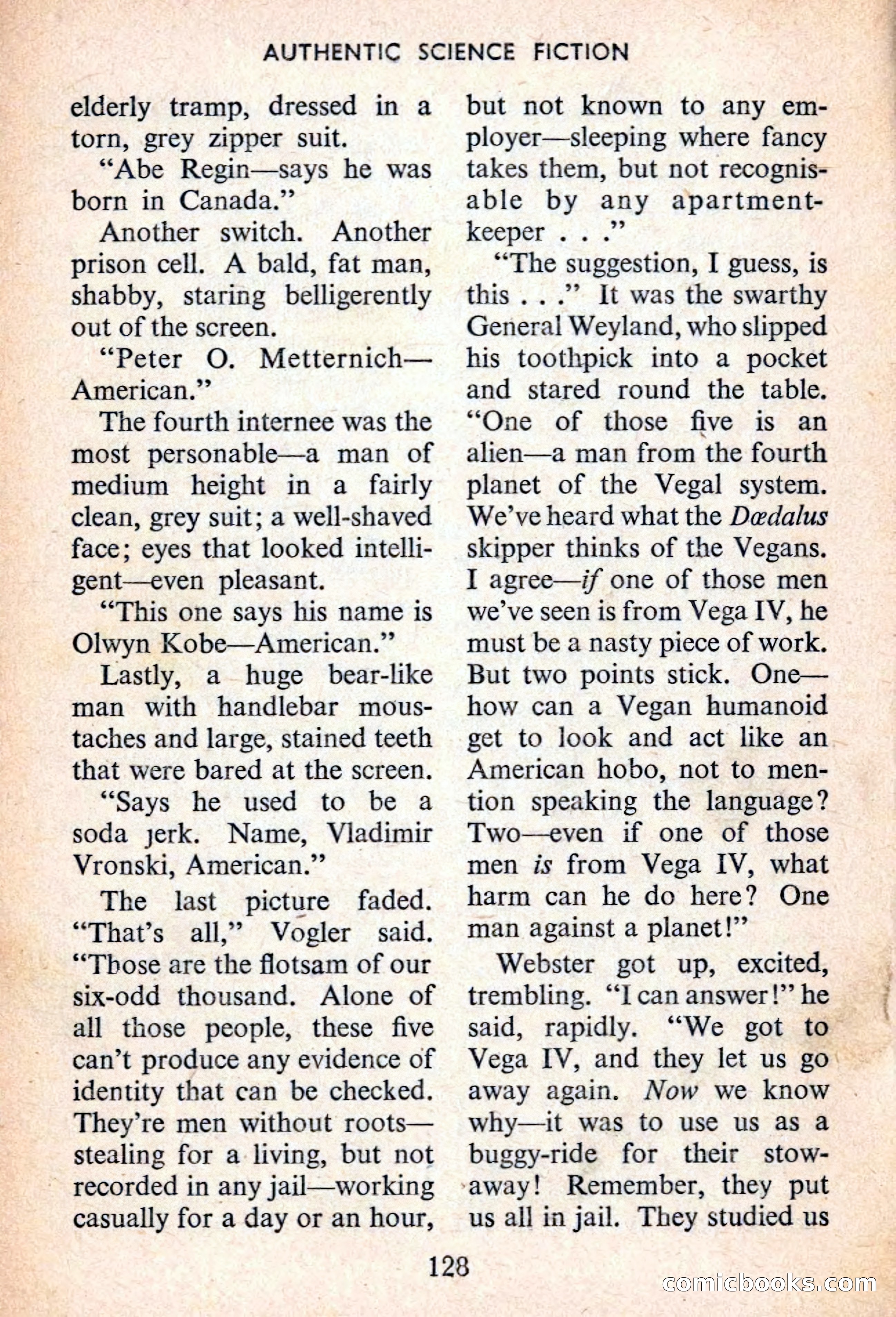 Authentic Science Fiction Monthly No. 40 — page 129 of 146