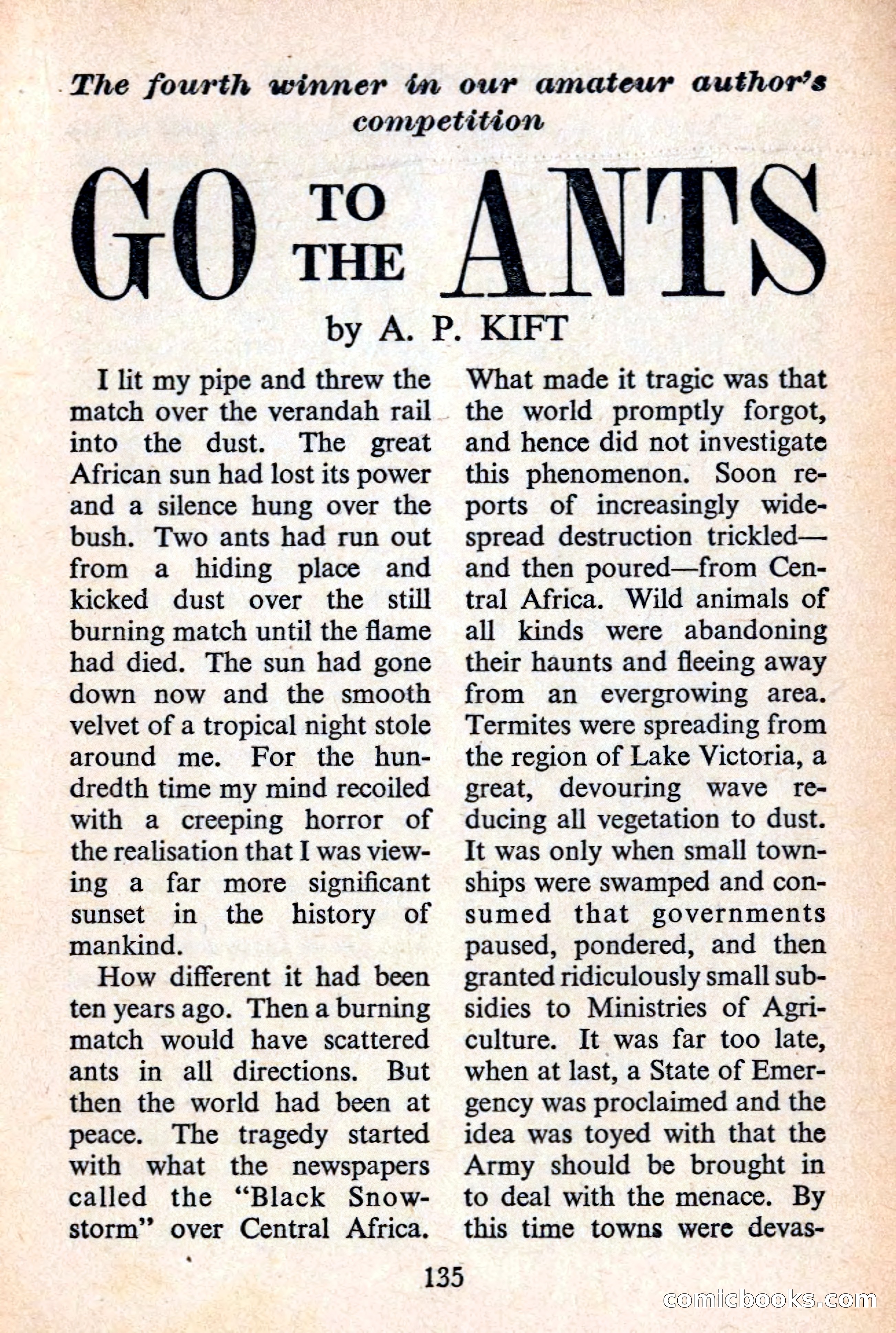 Authentic Science Fiction Monthly No. 40 — page 136 of 146