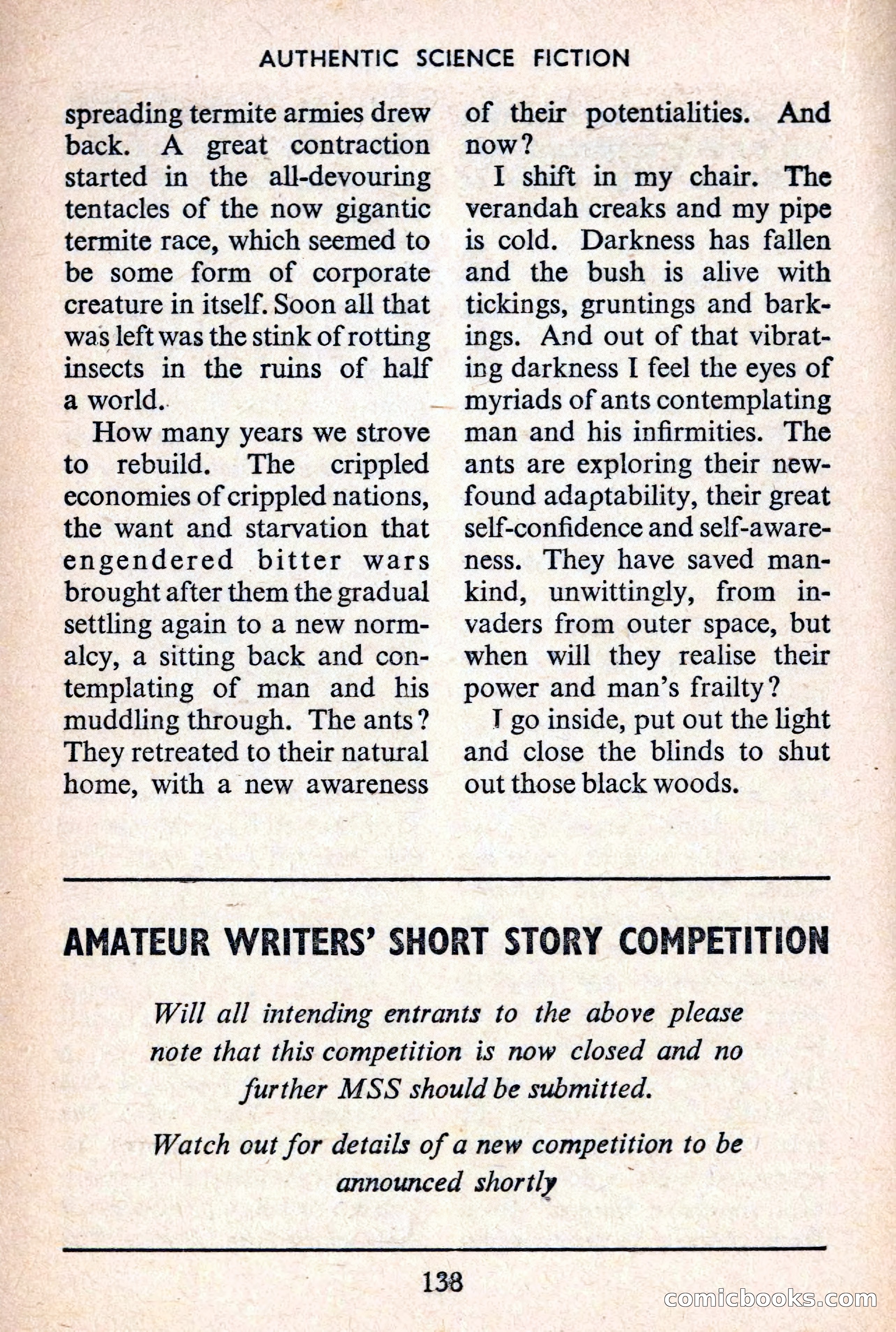 Authentic Science Fiction Monthly No. 40 — page 139 of 146