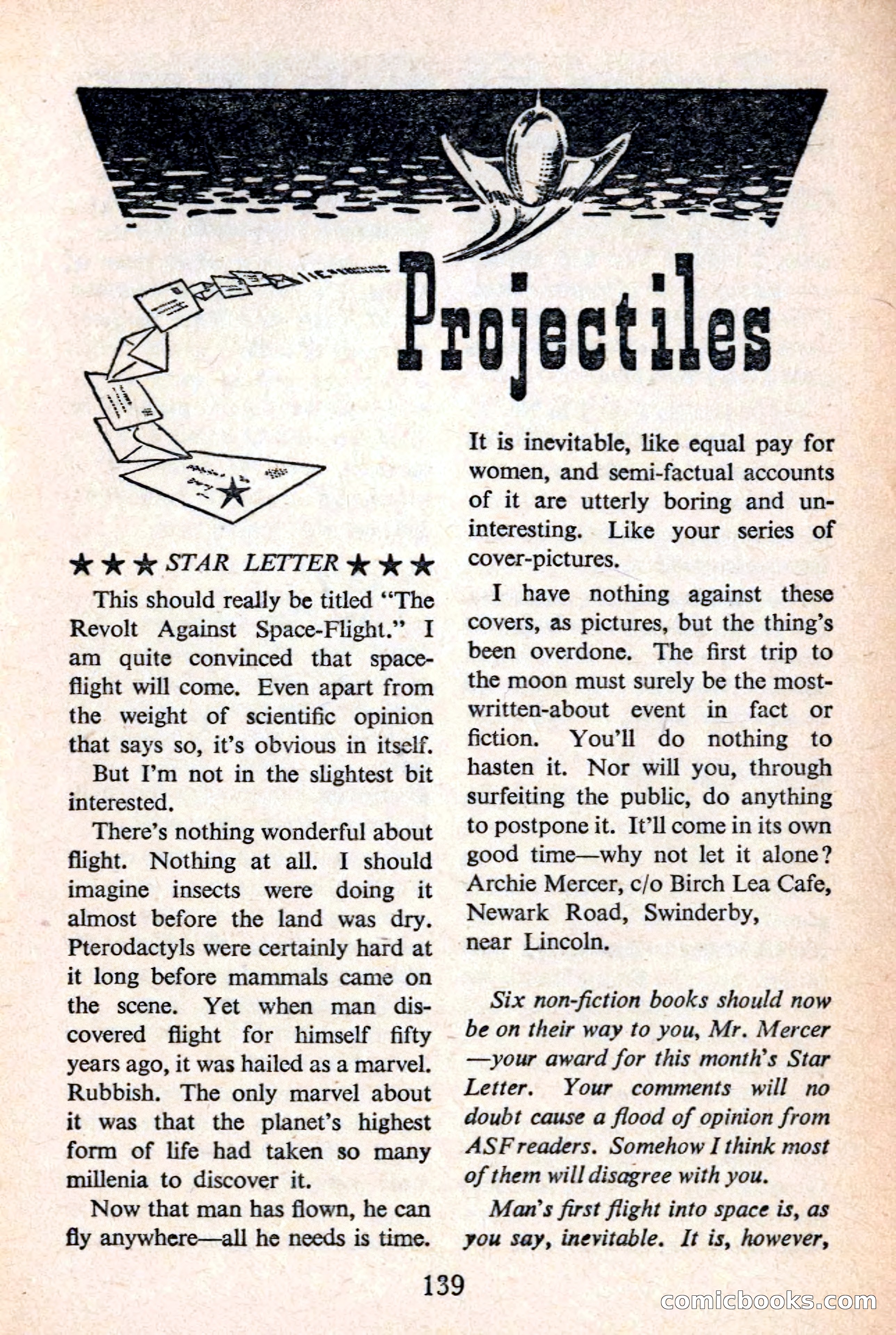 Authentic Science Fiction Monthly No. 40 — page 140 of 146