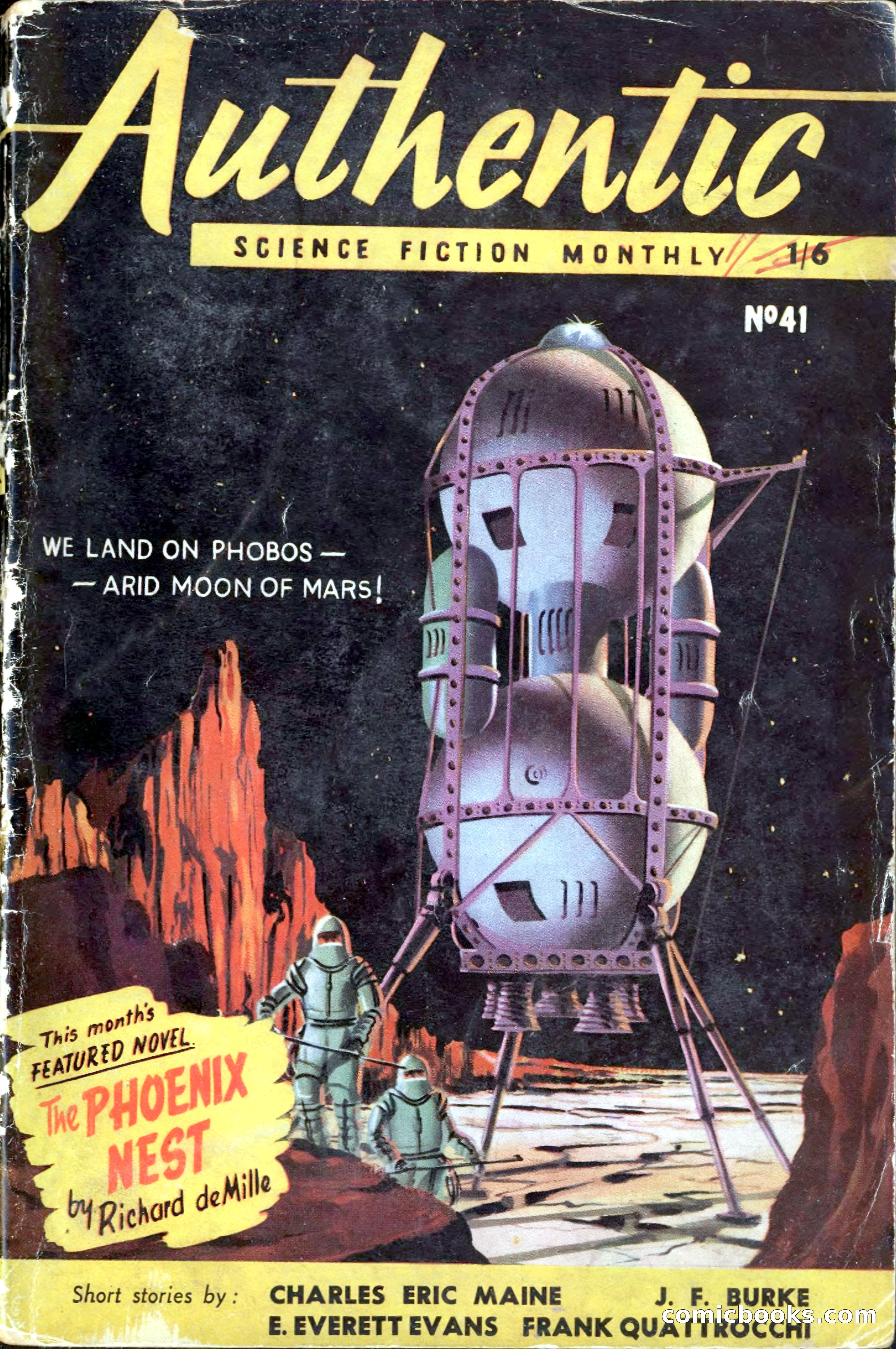 Authentic Science Fiction Monthly No. 41