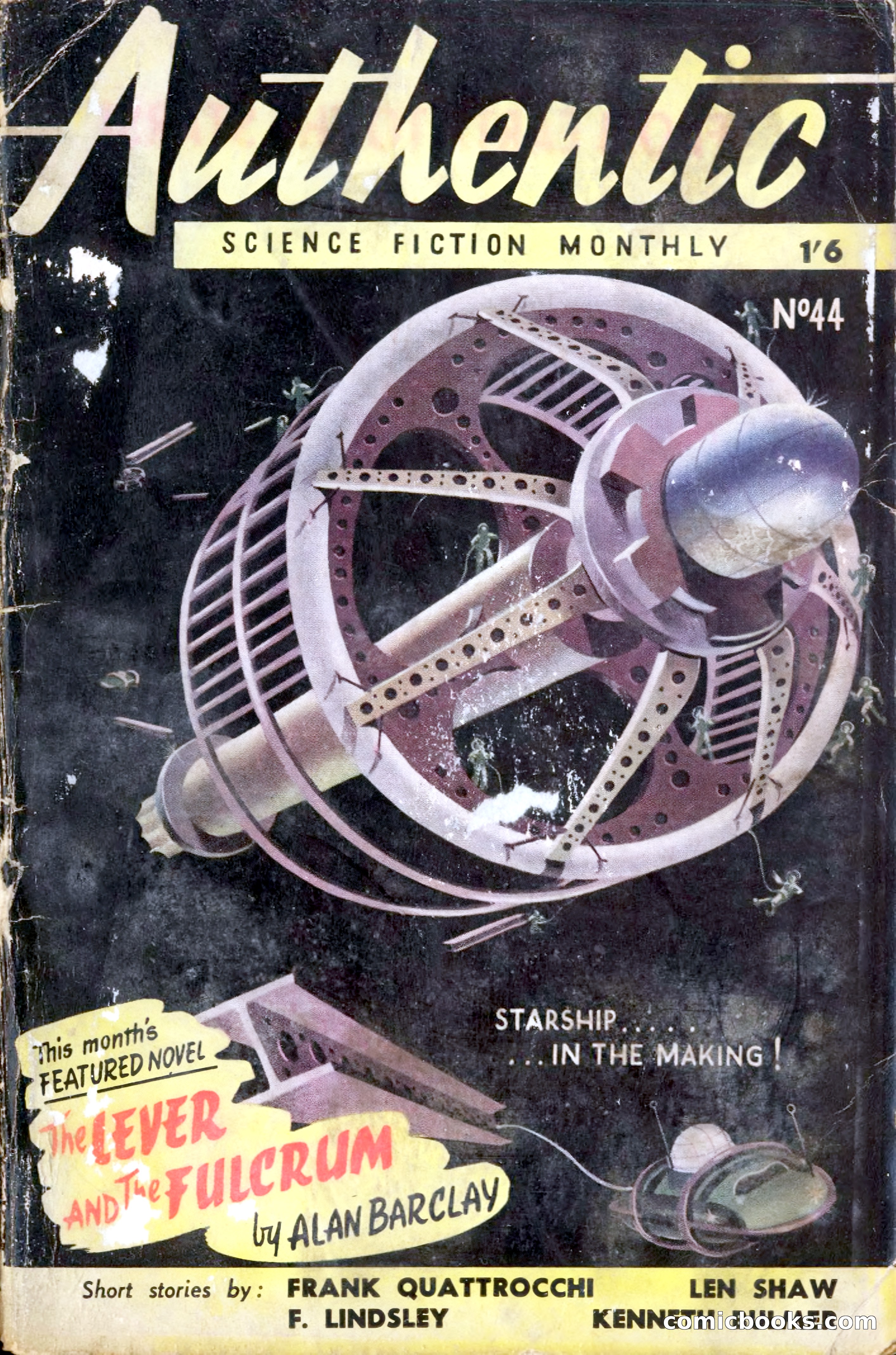 Authentic Science Fiction Monthly No. 44