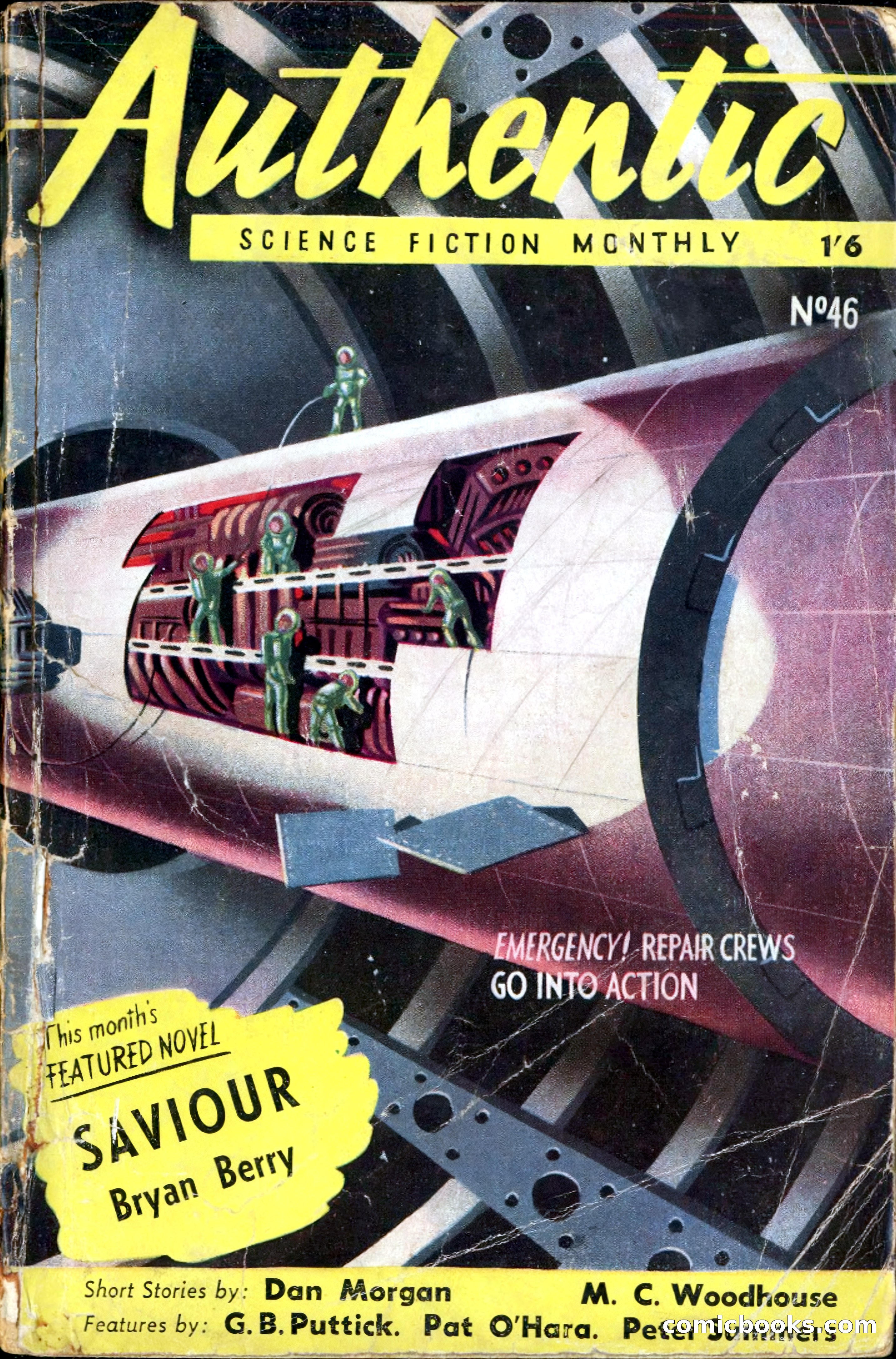 Authentic Science Fiction Monthly No. 46