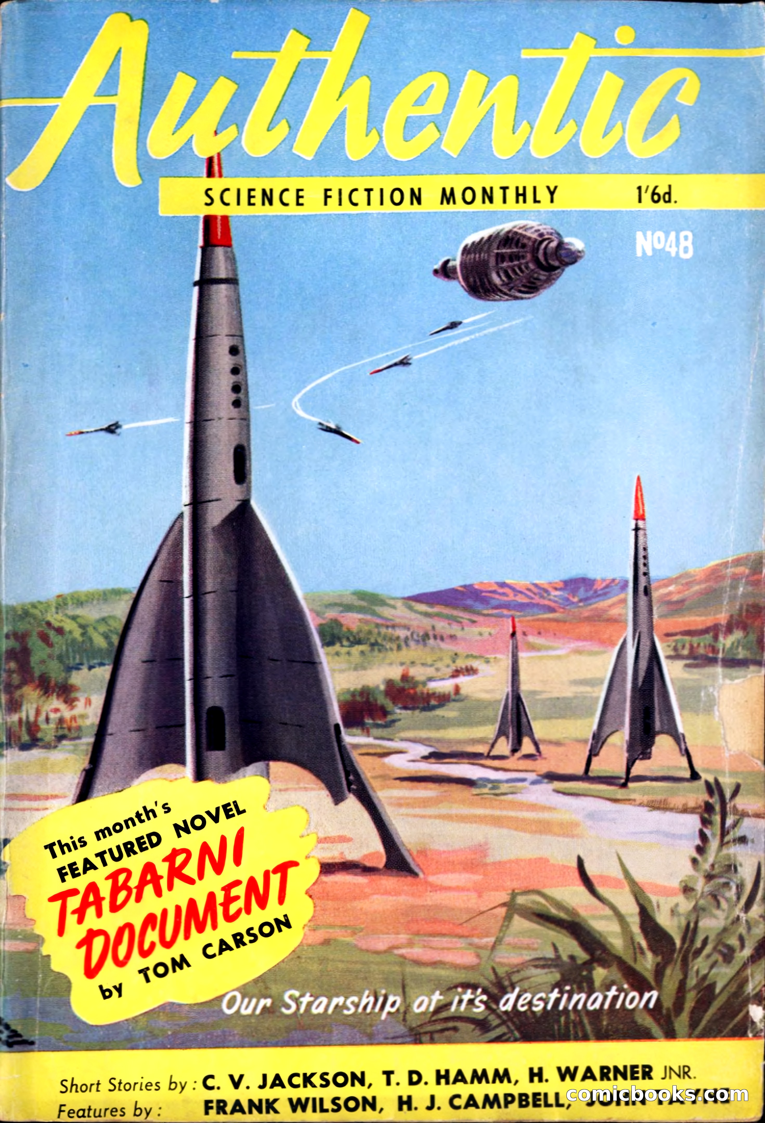 Authentic Science Fiction Monthly No. 48