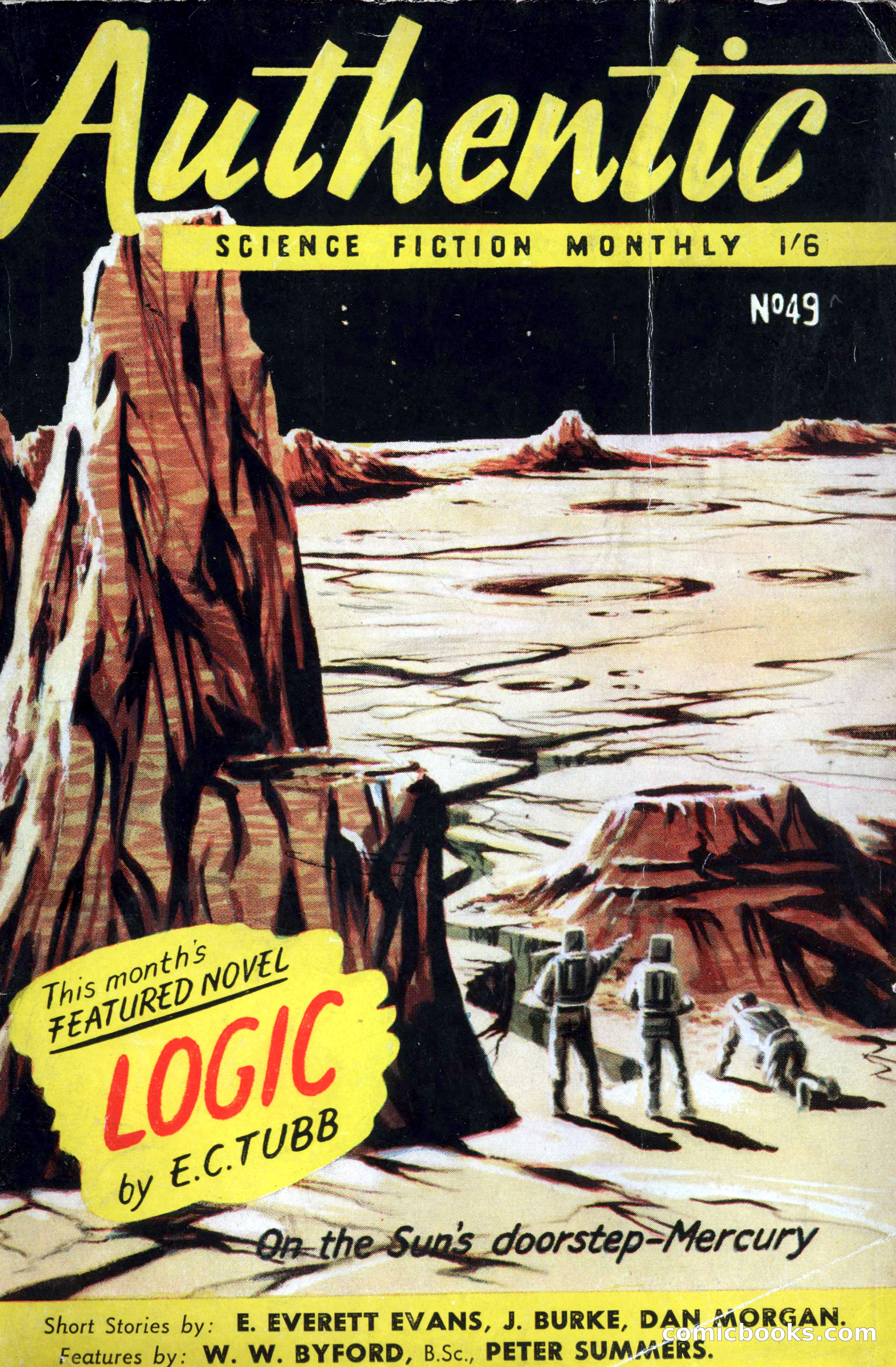 Authentic Science Fiction Monthly, No. 49 — page 1 of 148