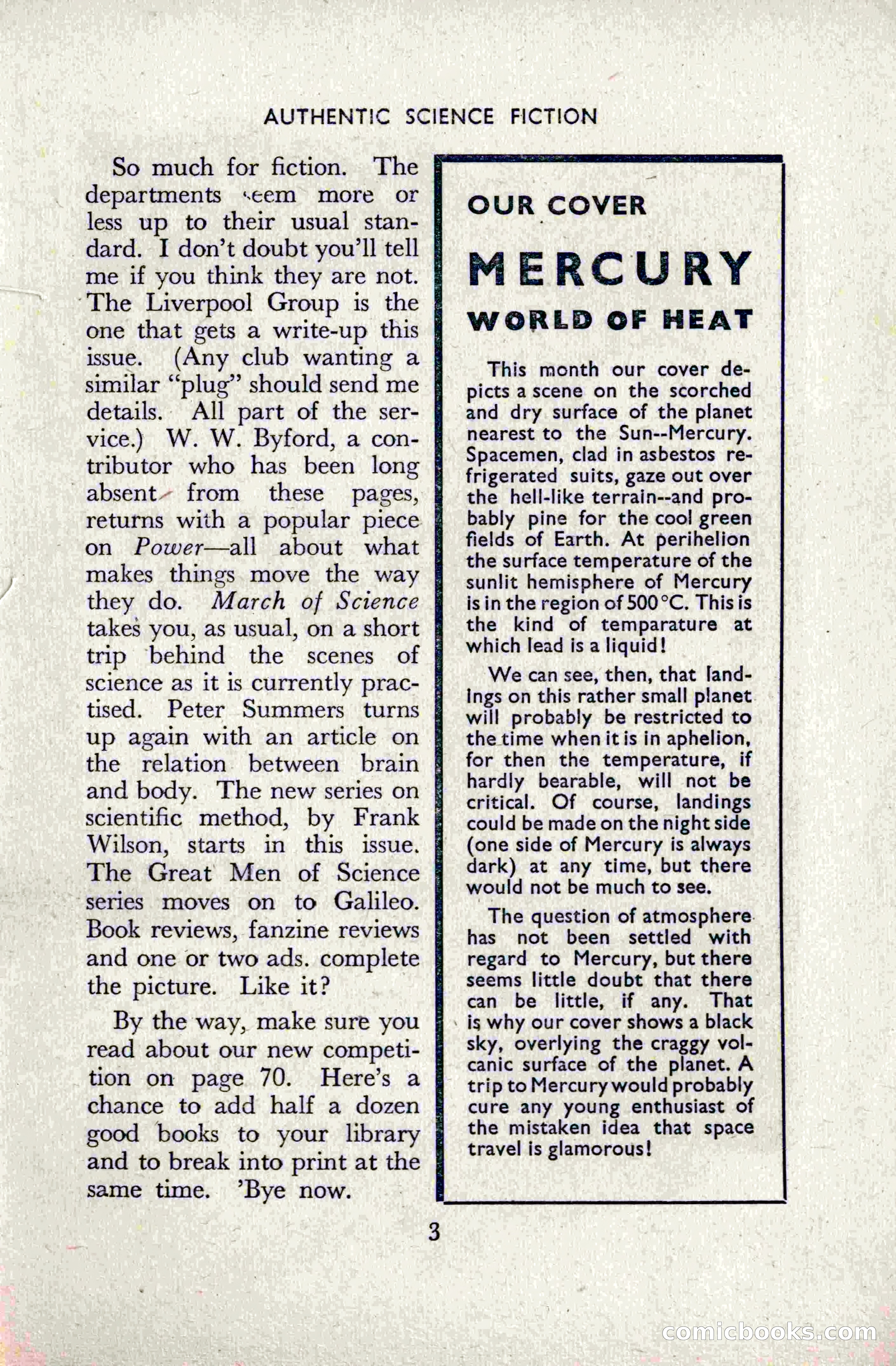 Authentic Science Fiction Monthly, No. 49 — page 5 of 148