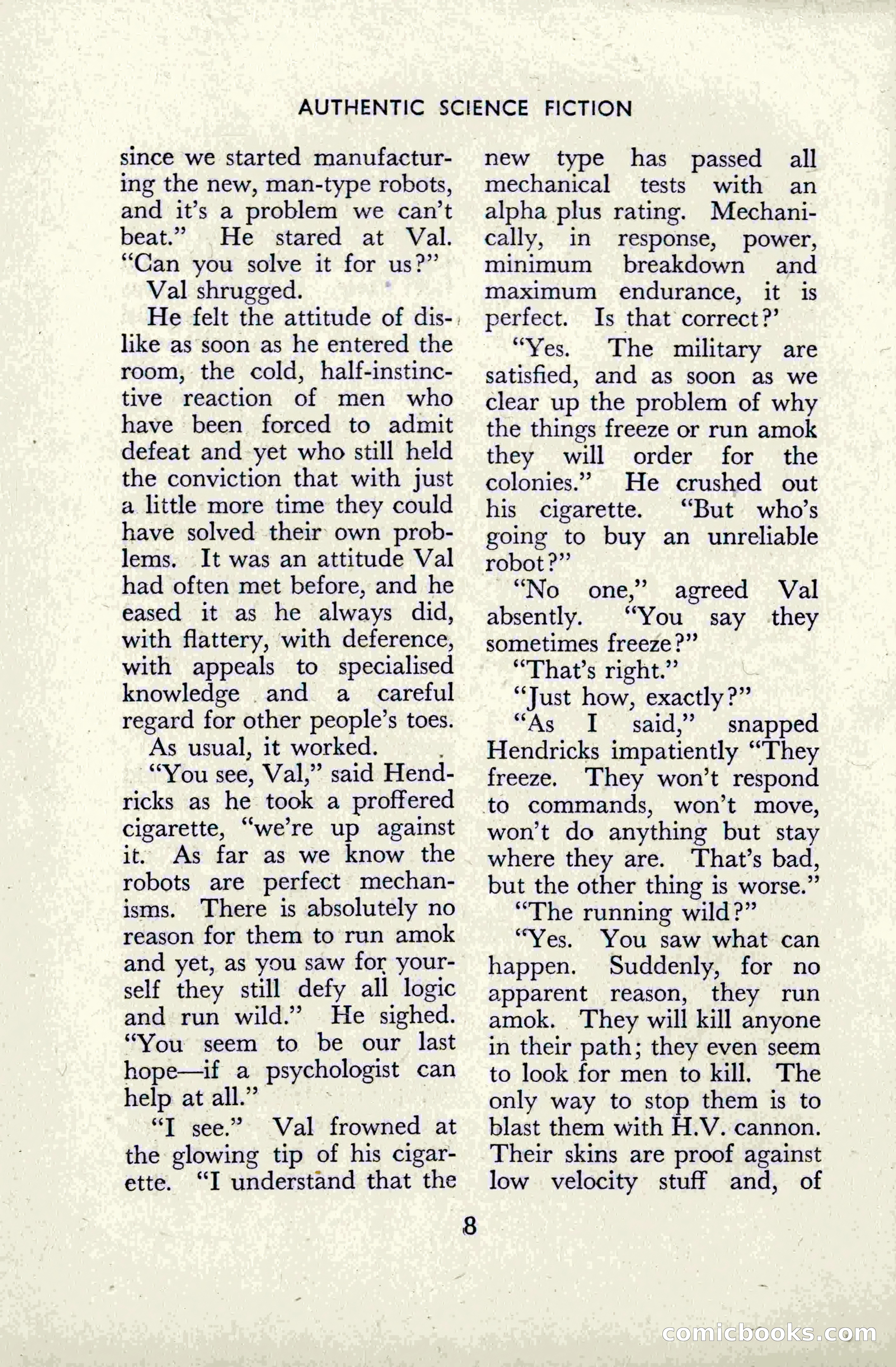 Authentic Science Fiction Monthly, No. 49 — page 10 of 148