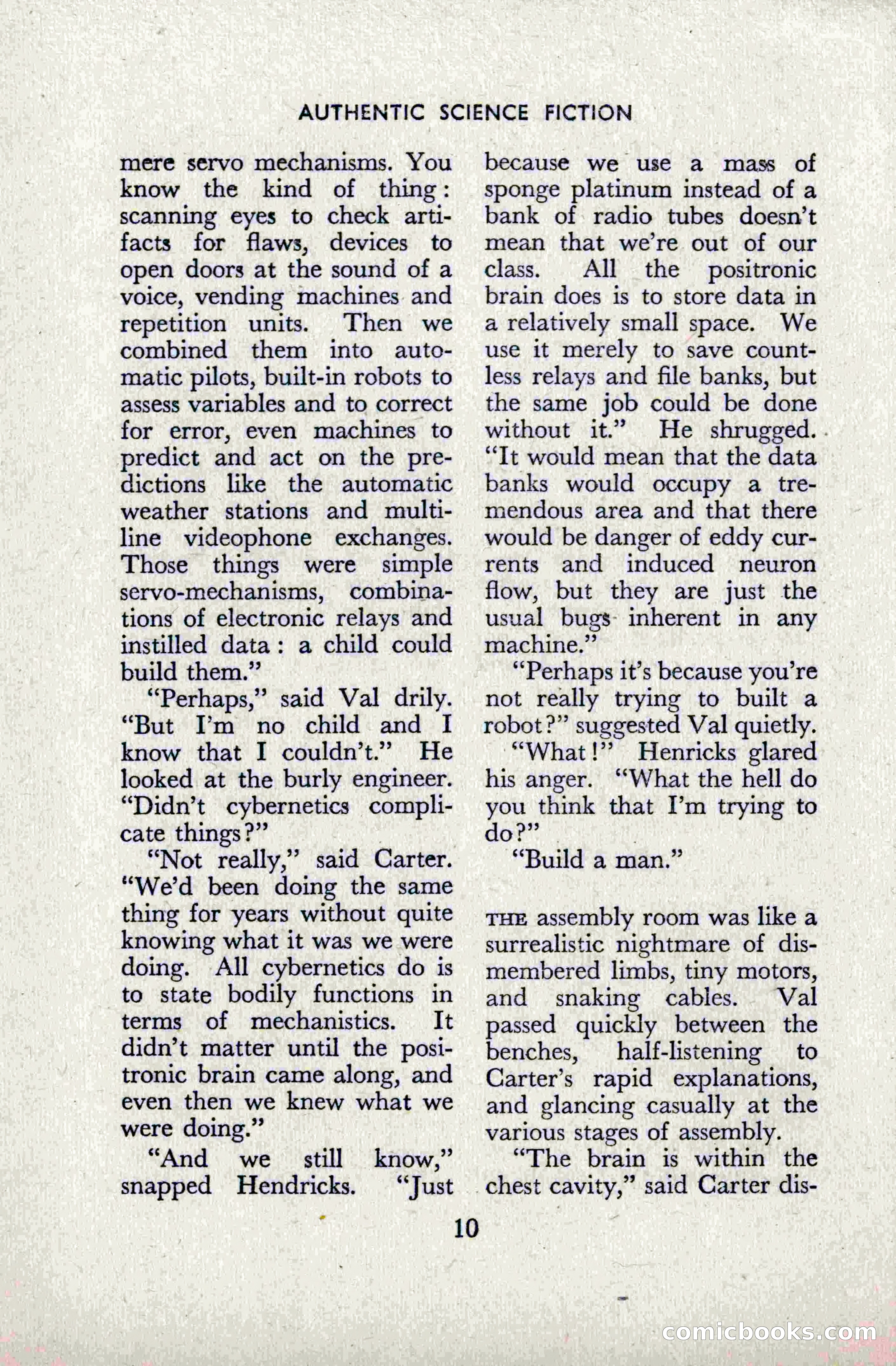 Authentic Science Fiction Monthly, No. 49 — page 12 of 148