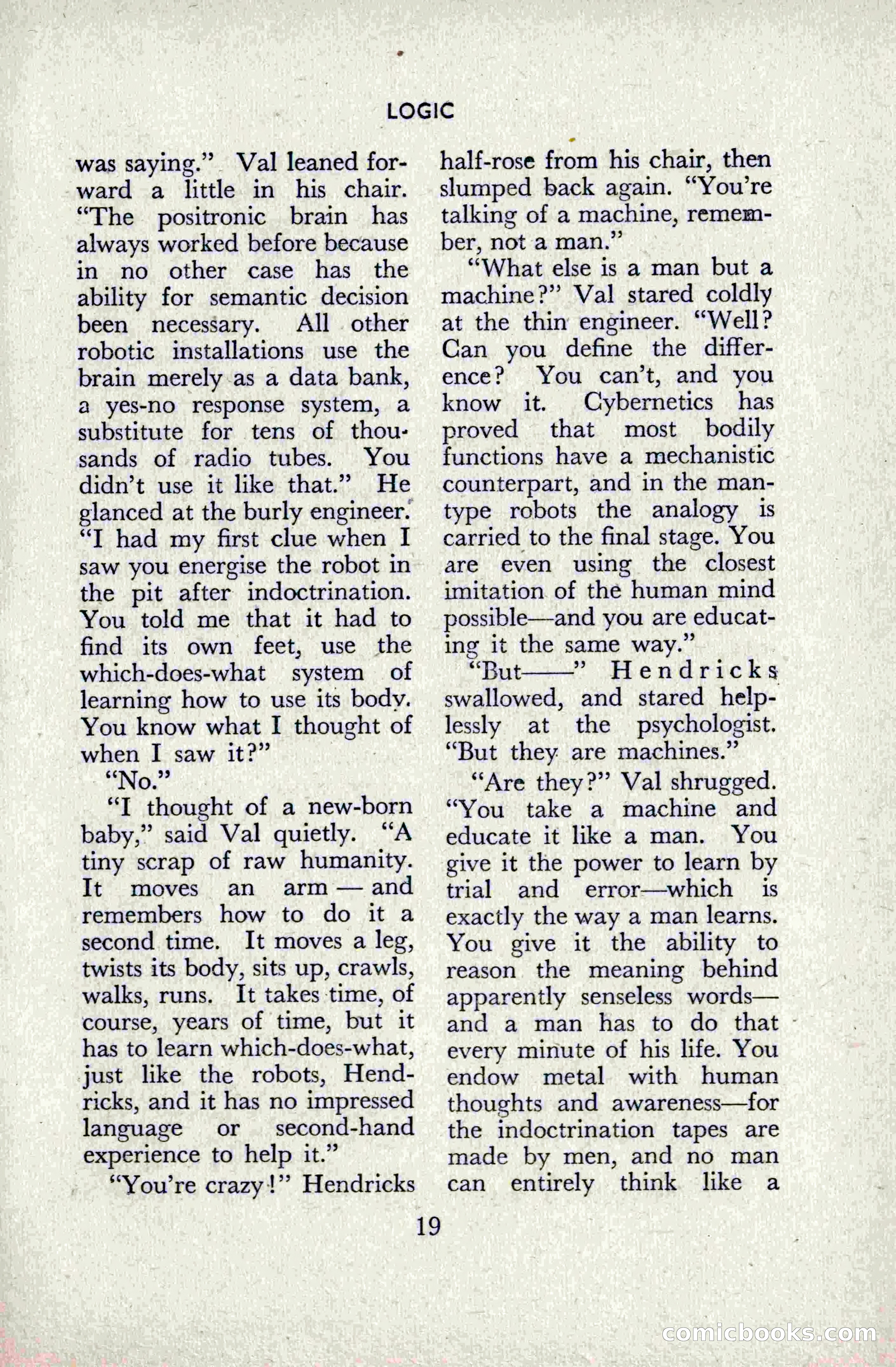 Authentic Science Fiction Monthly, No. 49 — page 21 of 148