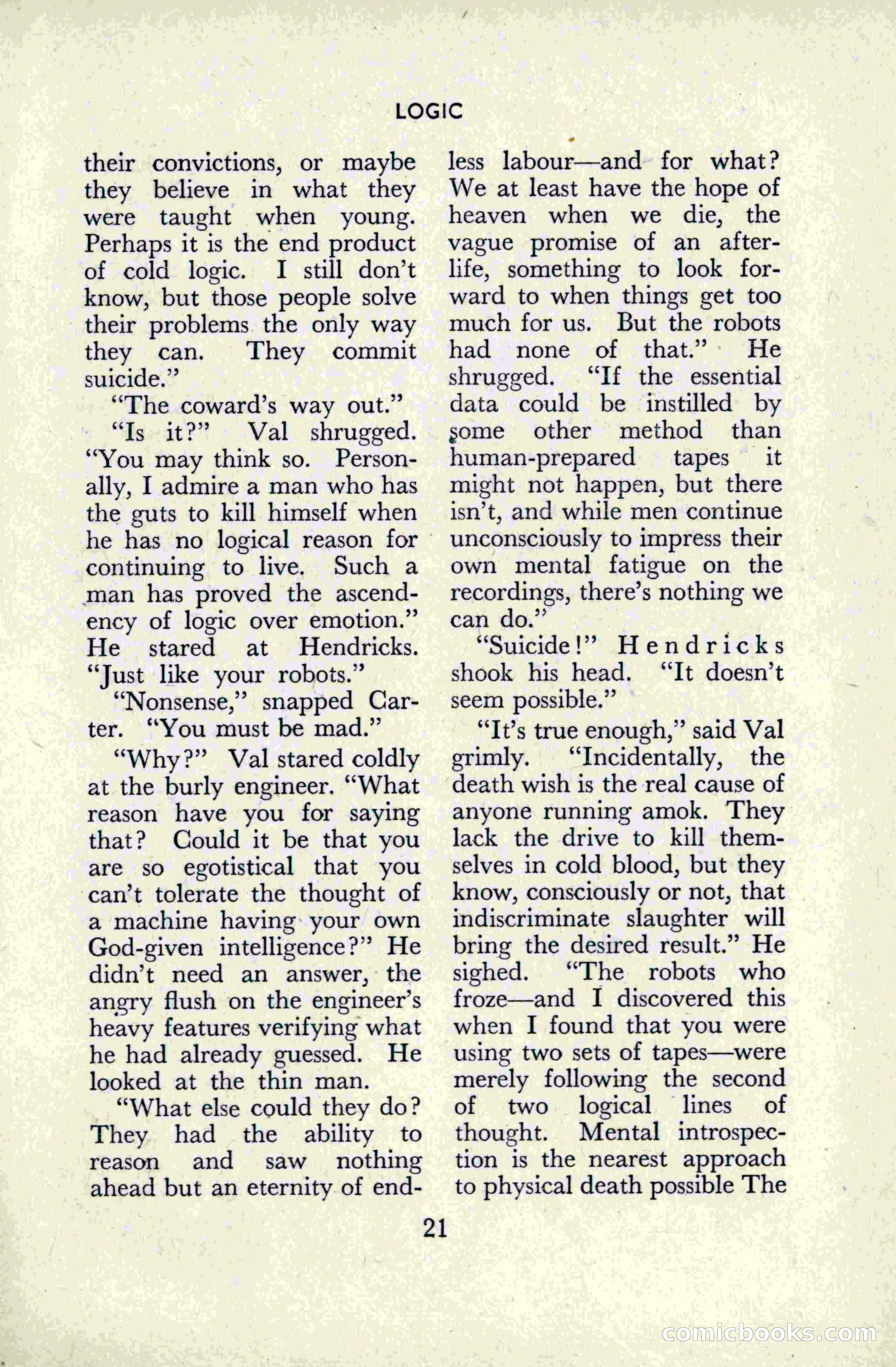 Authentic Science Fiction Monthly, No. 49 — page 23 of 148