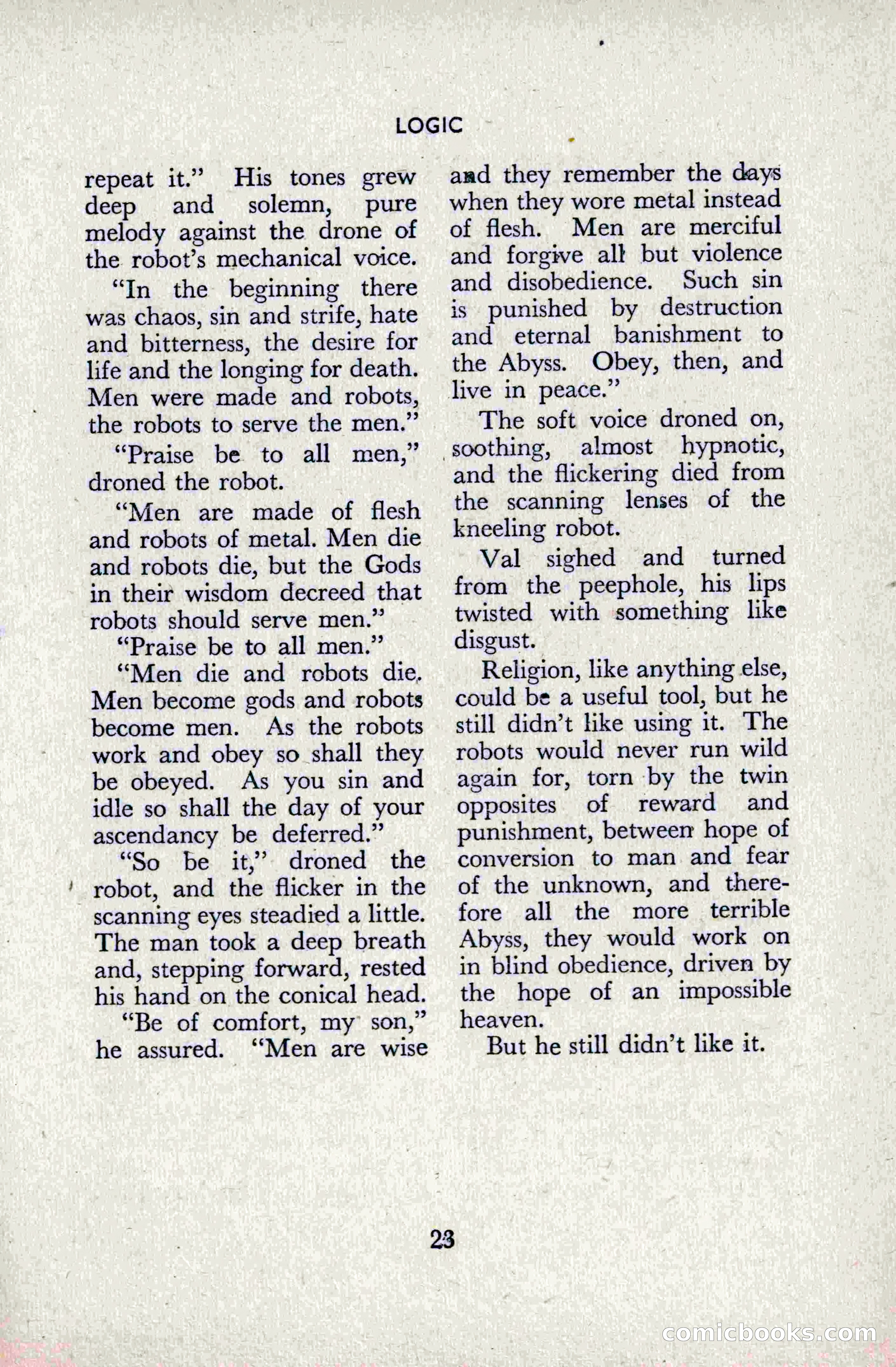 Authentic Science Fiction Monthly, No. 49 — page 25 of 148