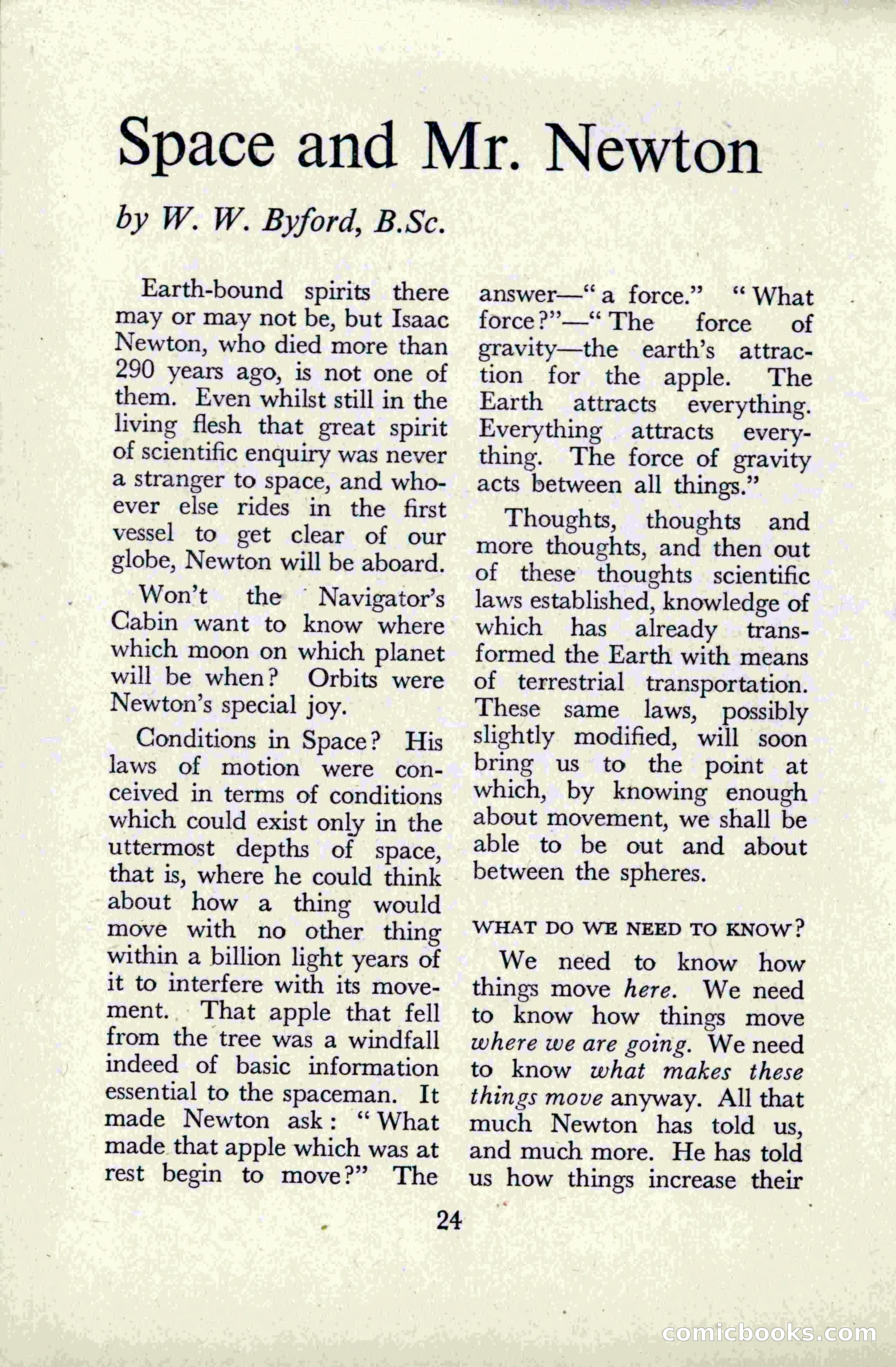 Authentic Science Fiction Monthly, No. 49 — page 26 of 148