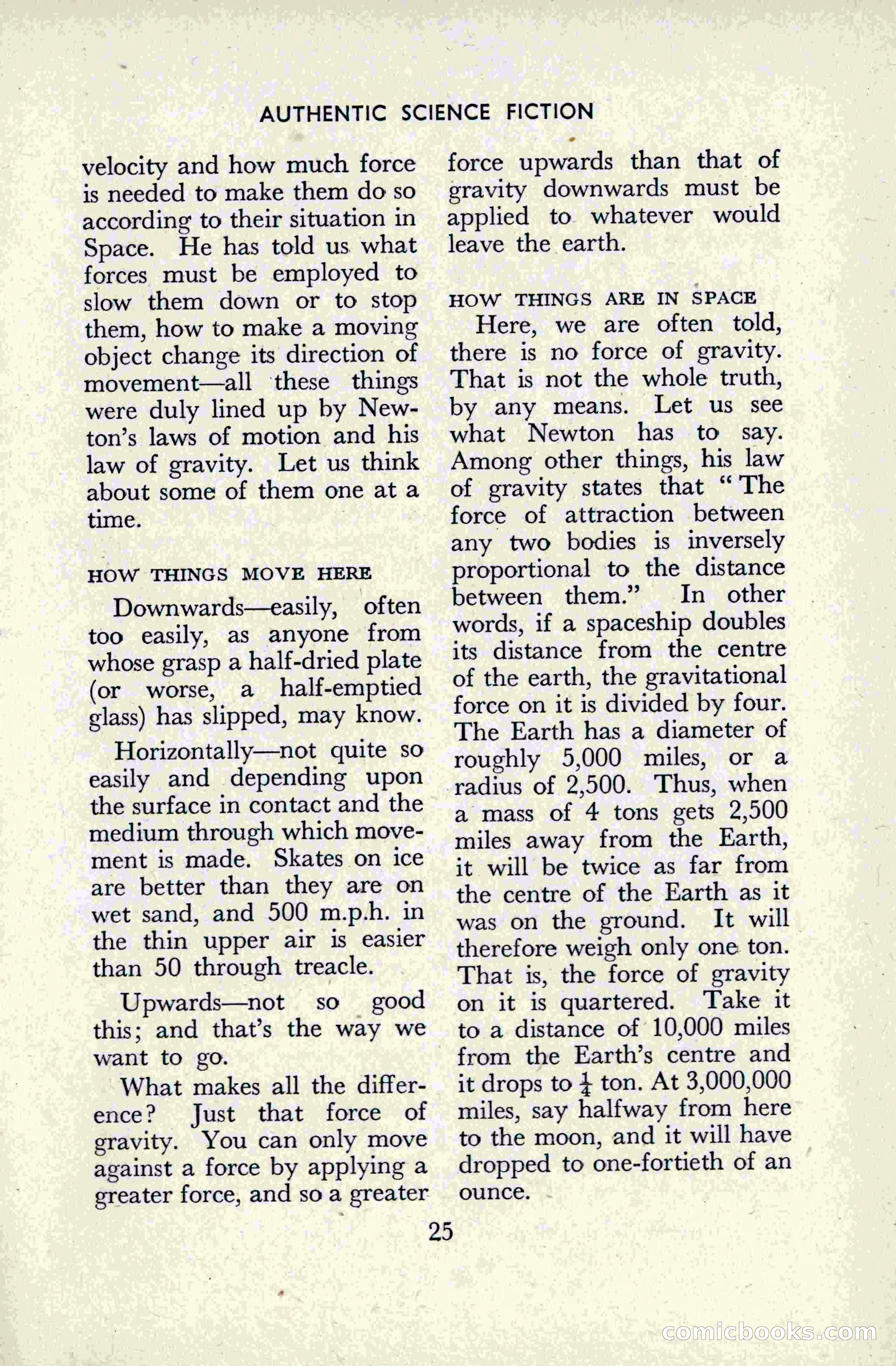 Authentic Science Fiction Monthly, No. 49 — page 27 of 148