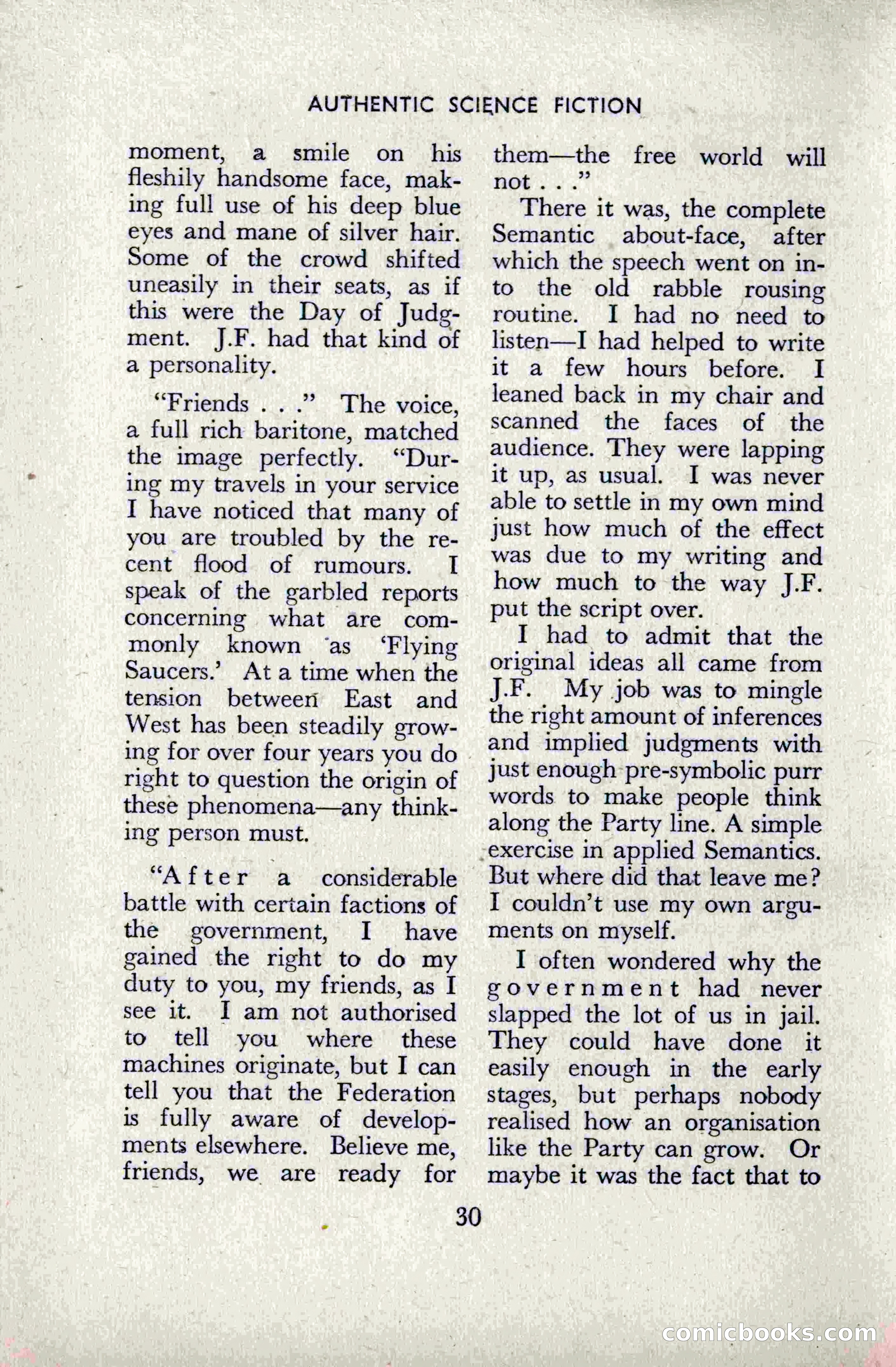 Authentic Science Fiction Monthly, No. 49 — page 32 of 148