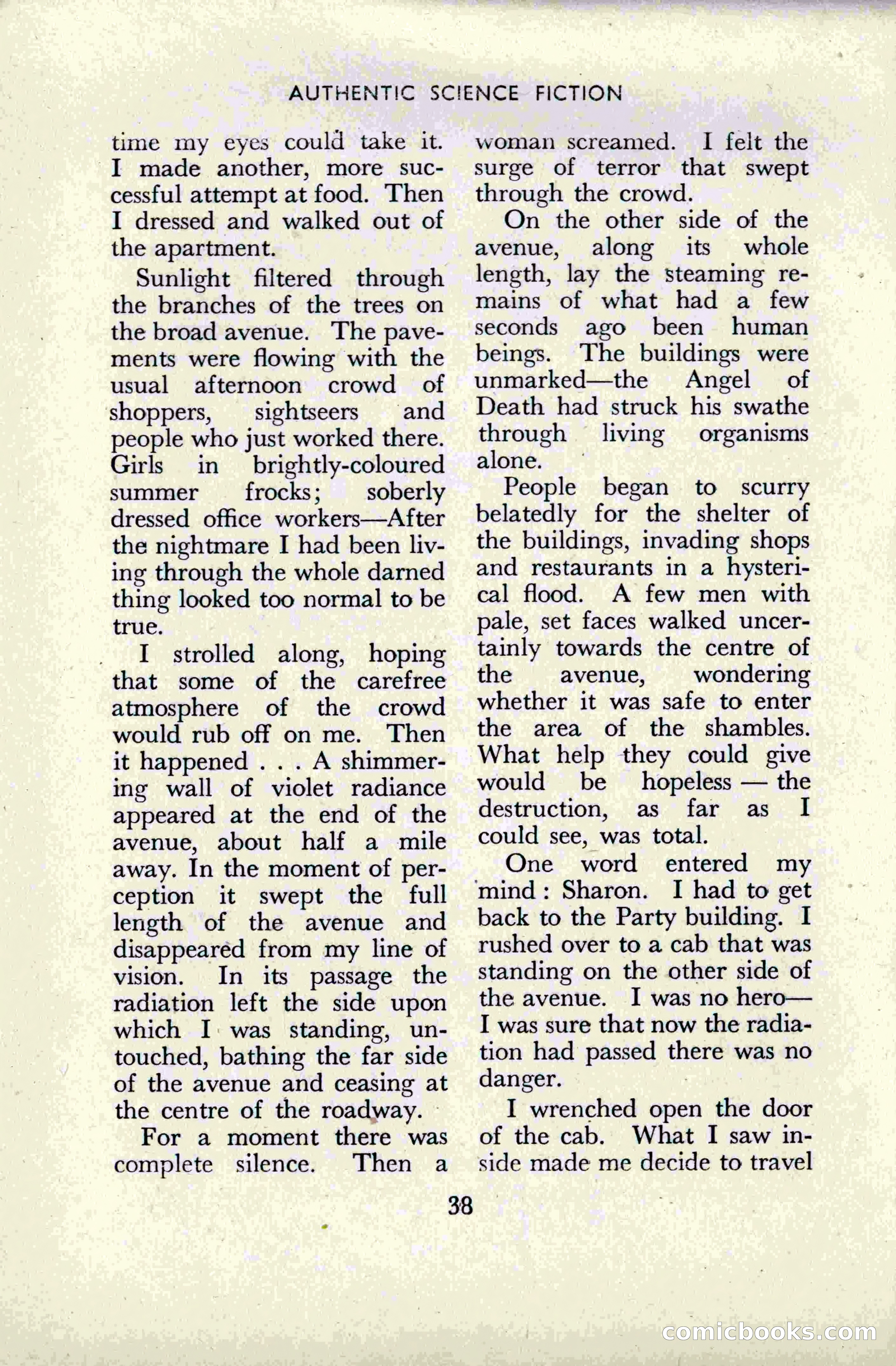 Authentic Science Fiction Monthly, No. 49 — page 40 of 148