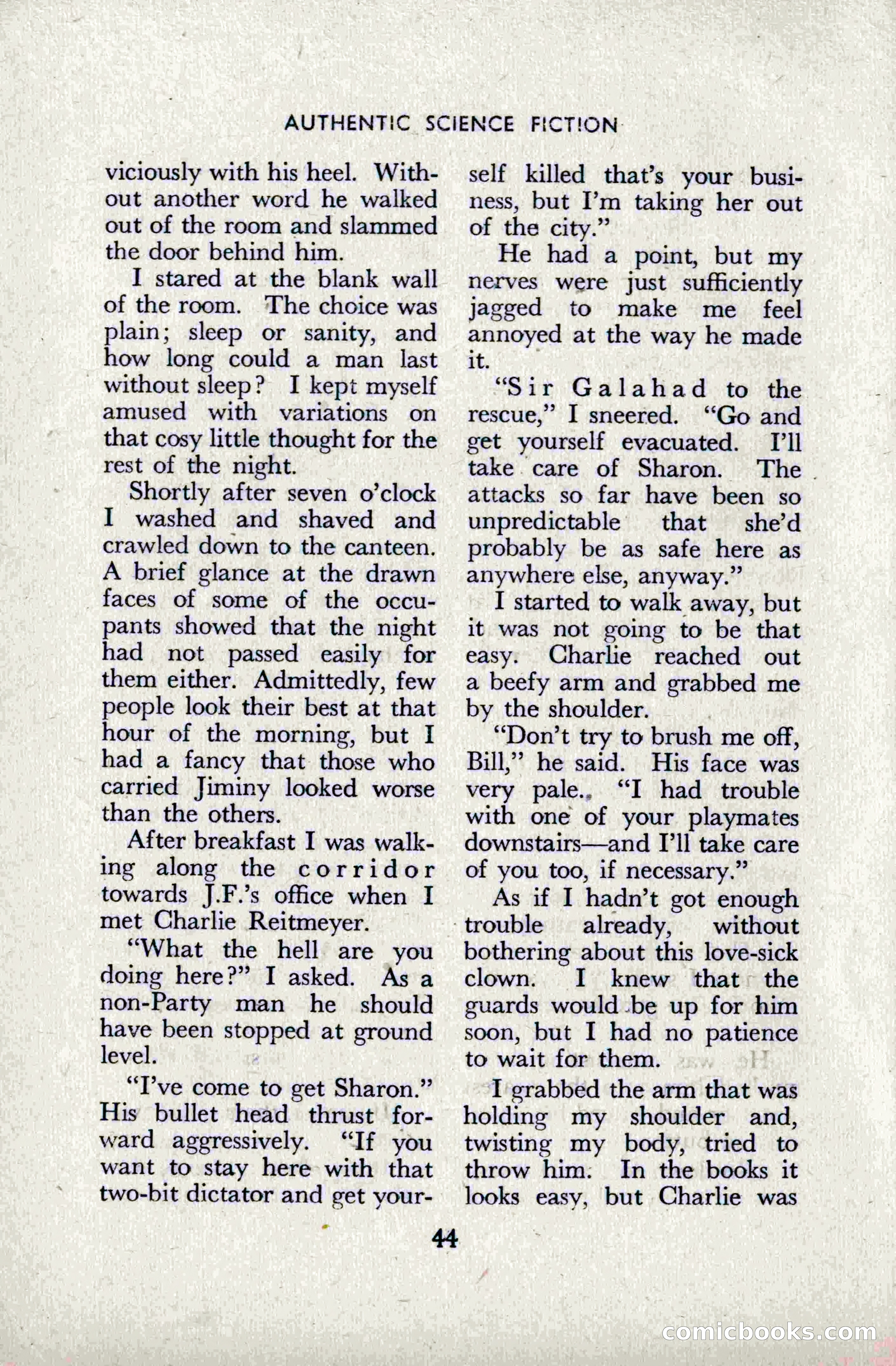 Authentic Science Fiction Monthly, No. 49 — page 46 of 148